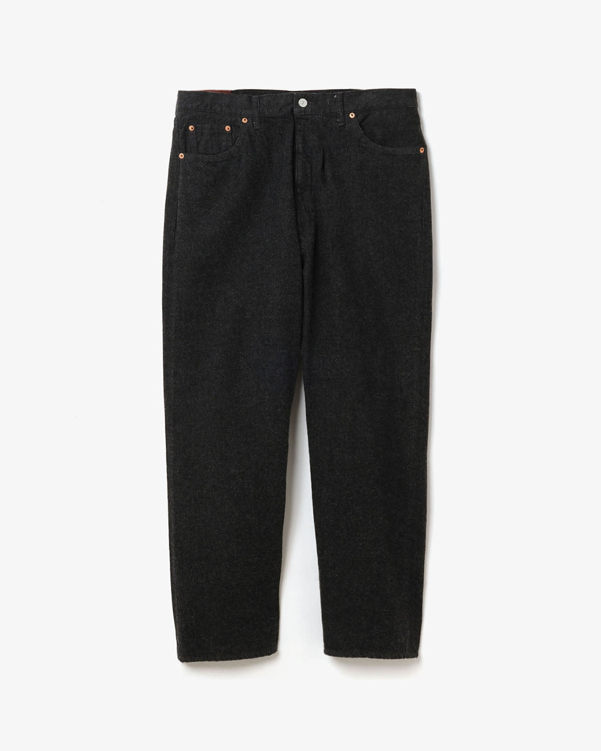 5P ZIPPER FRONT DENIM PANTS