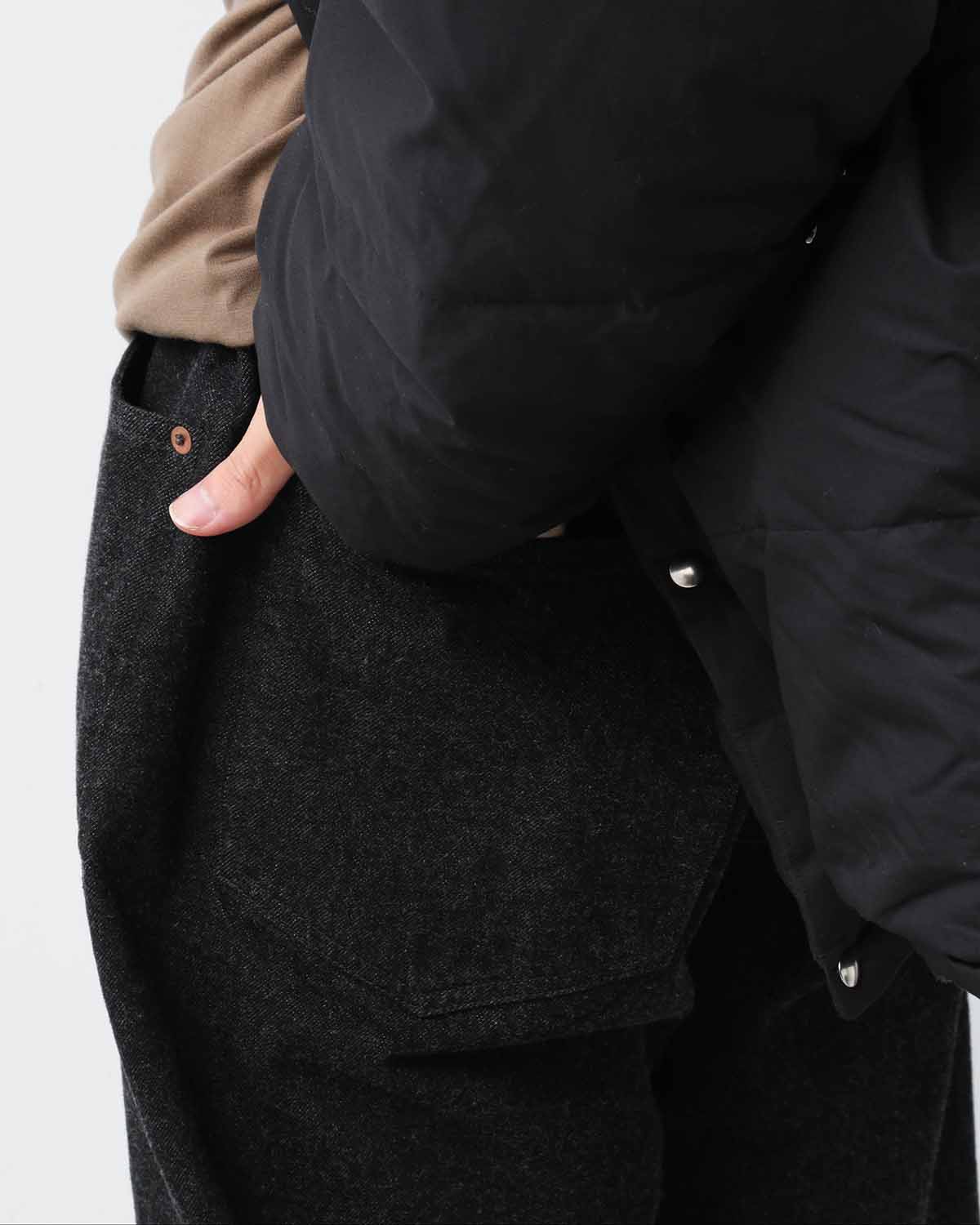 5P ZIPPER FRONT DENIM PANTS