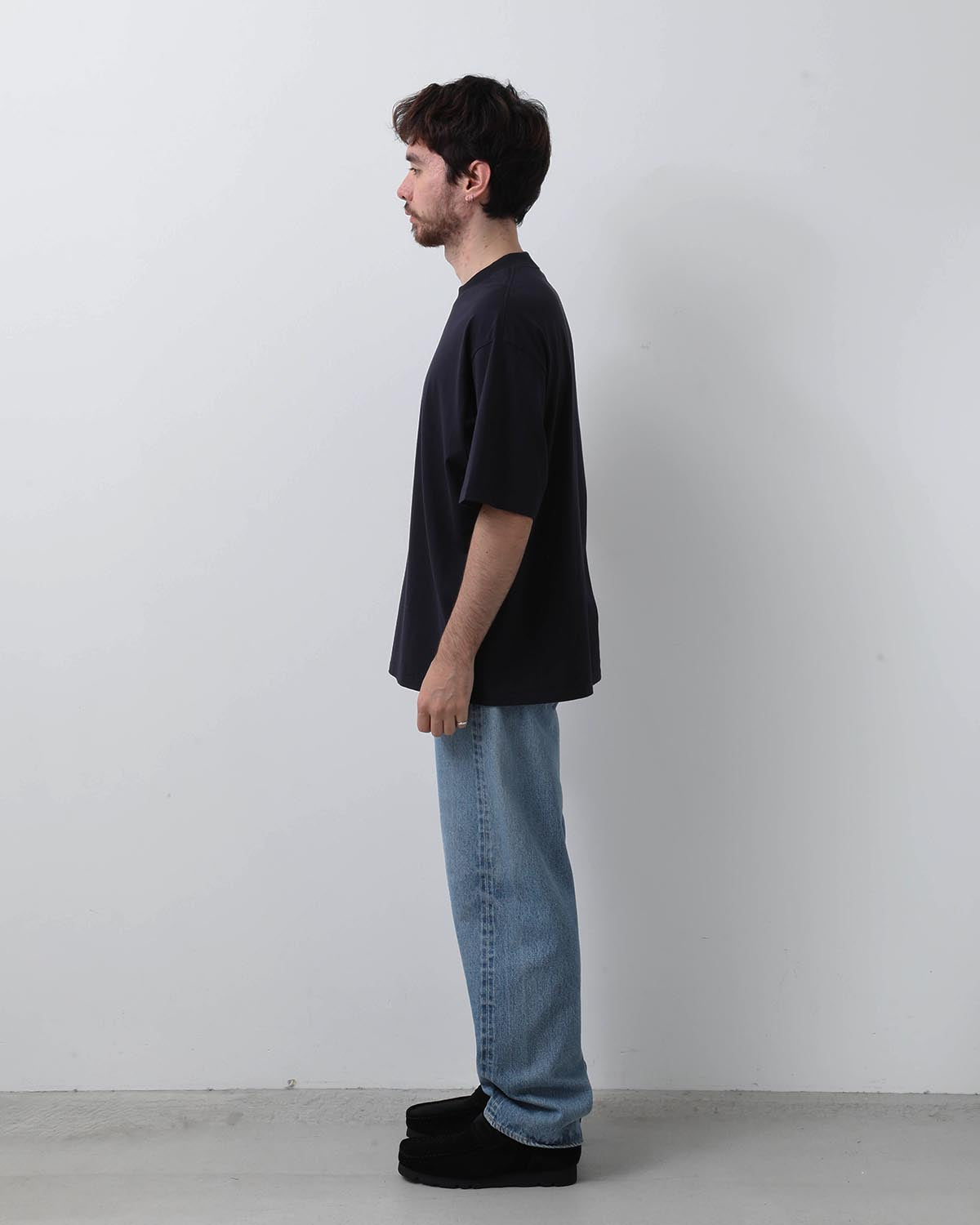 5P ZIPPER FRONT DENIM PANTS