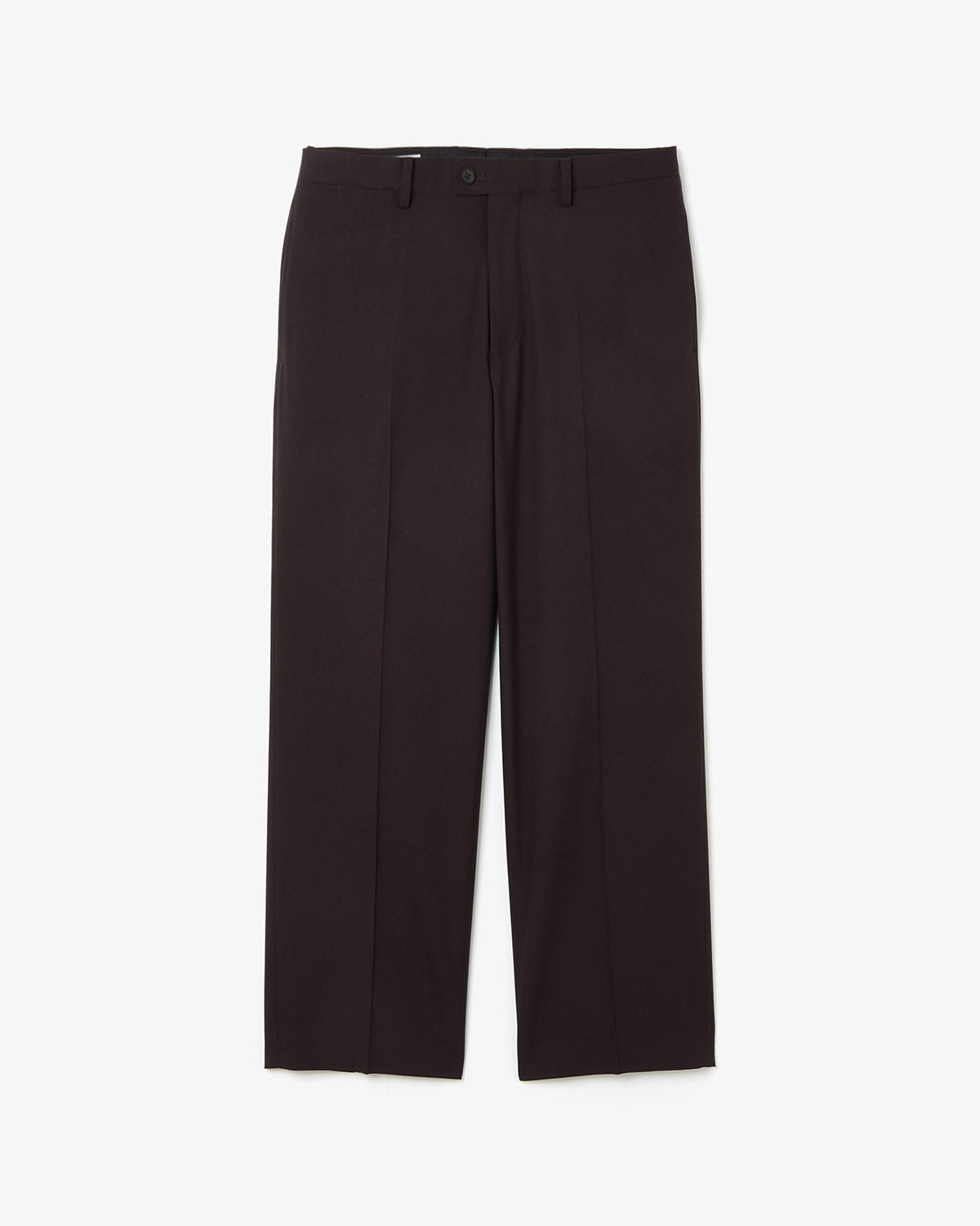 WOOL POPLIN NEUTRAL SLACKS