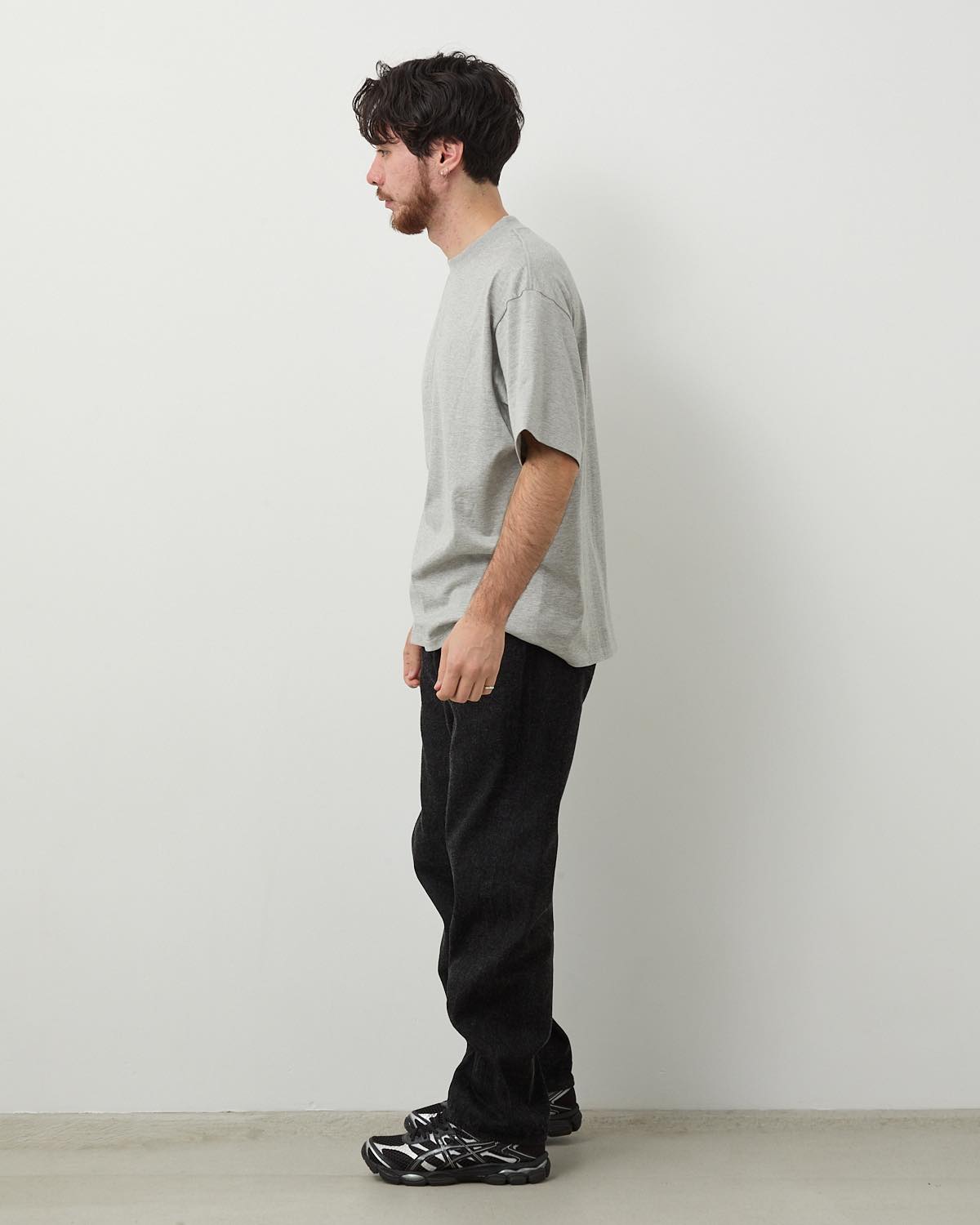 5P ZIPPER FRONT DENIM PANTS