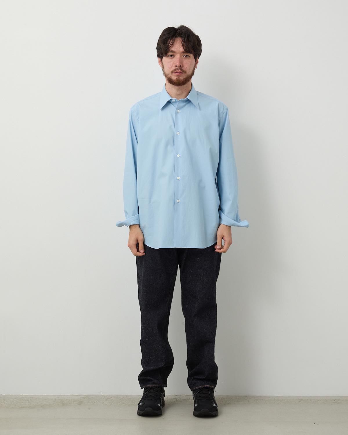 5P ZIPPER FRONT DENIM PANTS