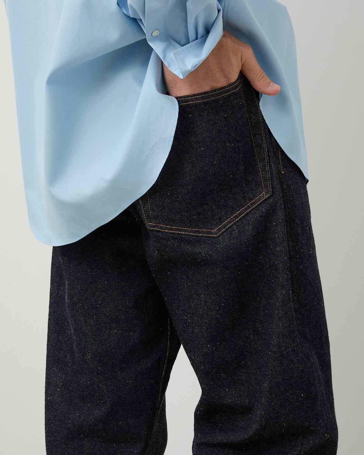 5P ZIPPER FRONT DENIM PANTS