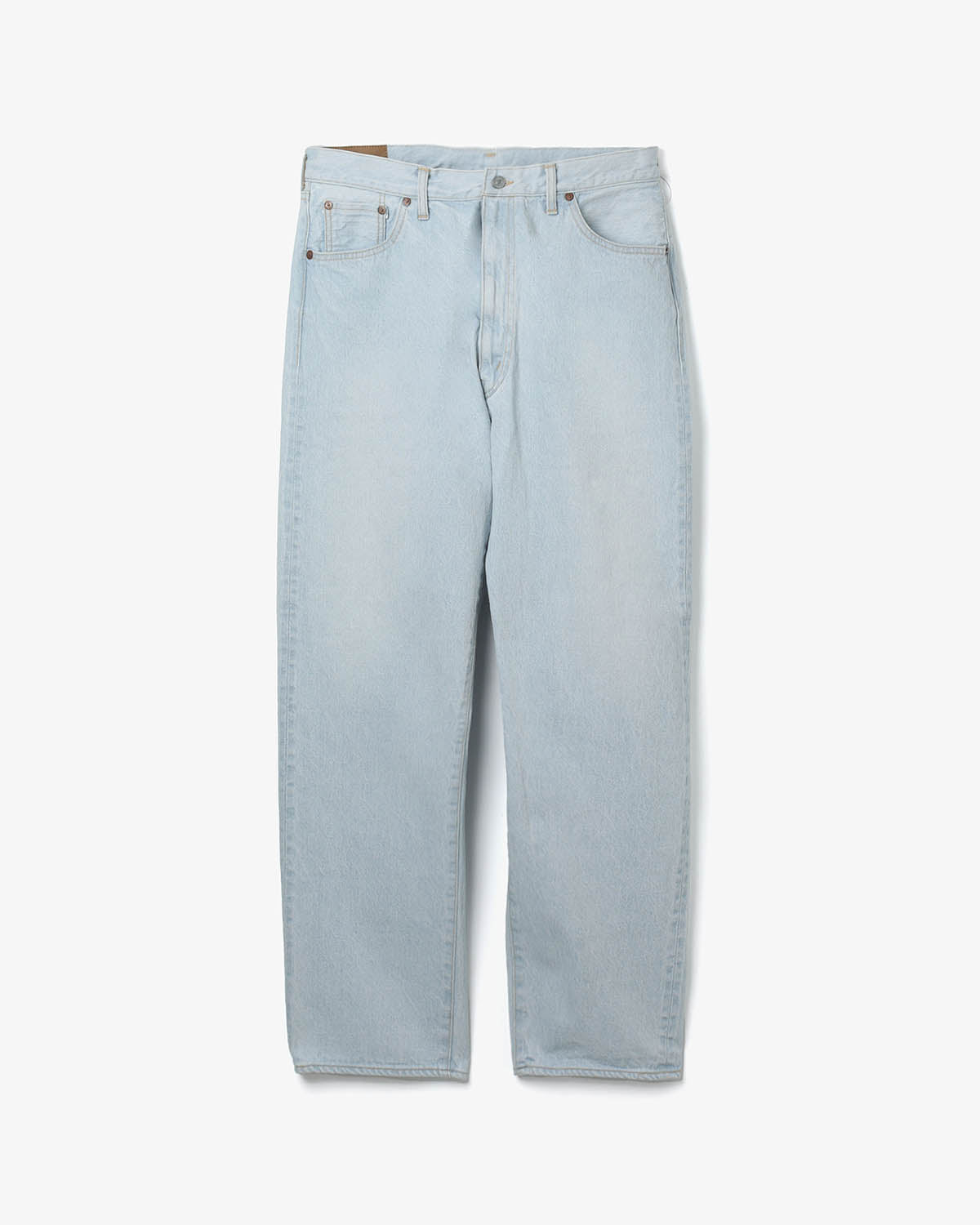 5P ZIPPER FRONT DENIM PANTS