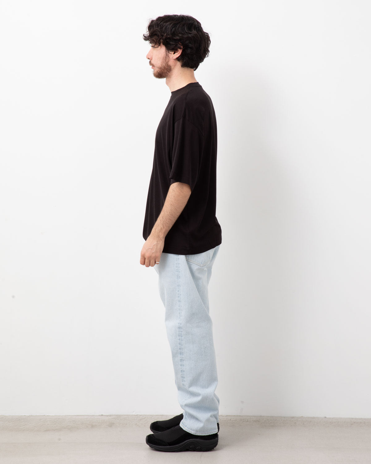 5P ZIPPER FRONT DENIM PANTS
