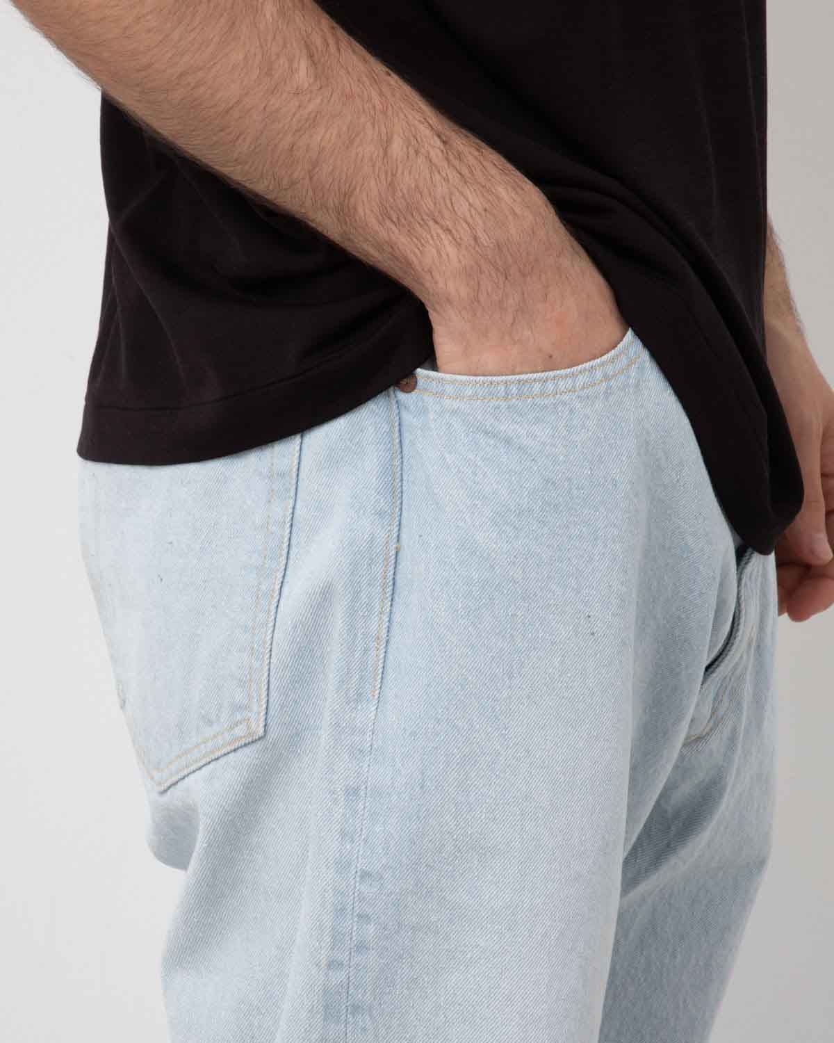 5P ZIPPER FRONT DENIM PANTS