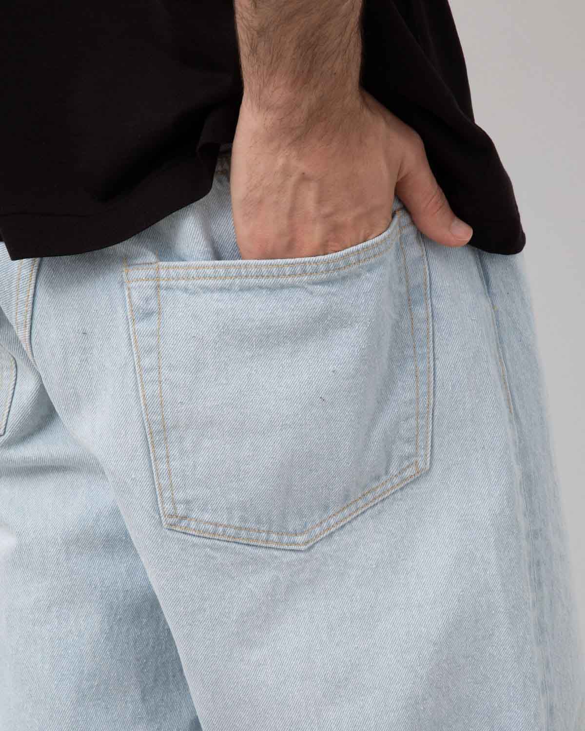 5P ZIPPER FRONT DENIM PANTS