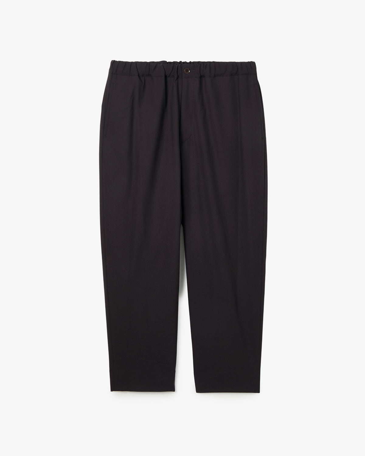 WOOL POPLIN SHOECUT EASY PANTS for COVERCHORD
