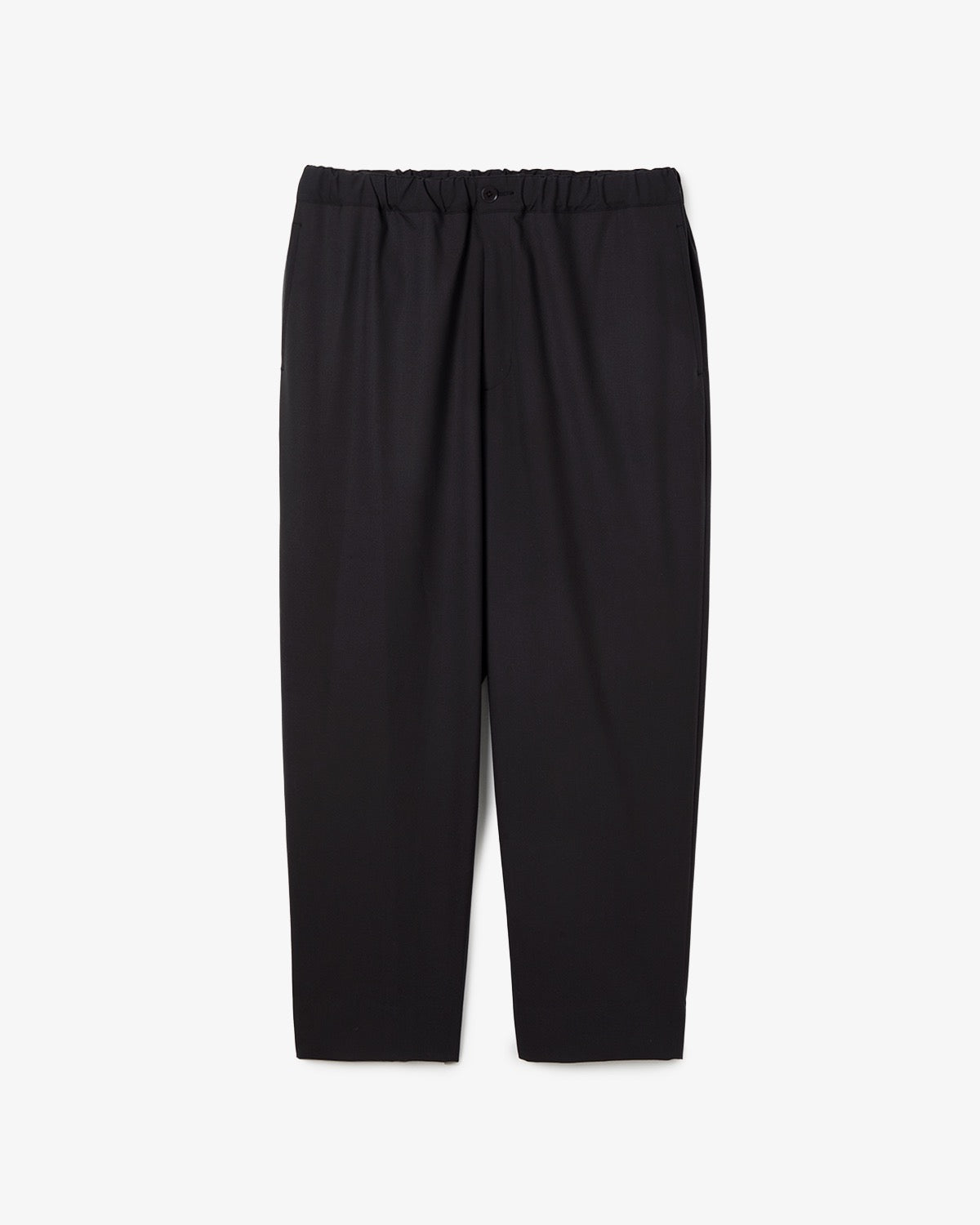 WOOL POPLIN SHOECUT EASY PANTS for COVERCHORD