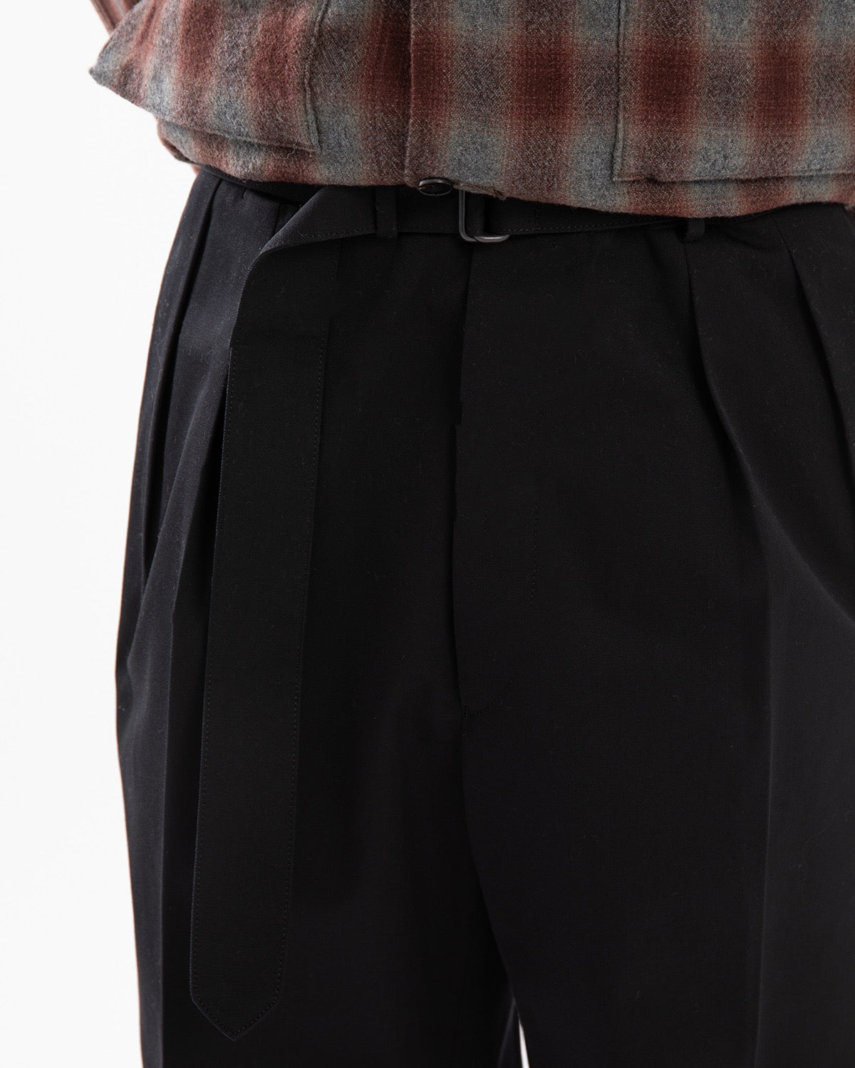 WOOL COTTON CHINO RIVIERA PANTS