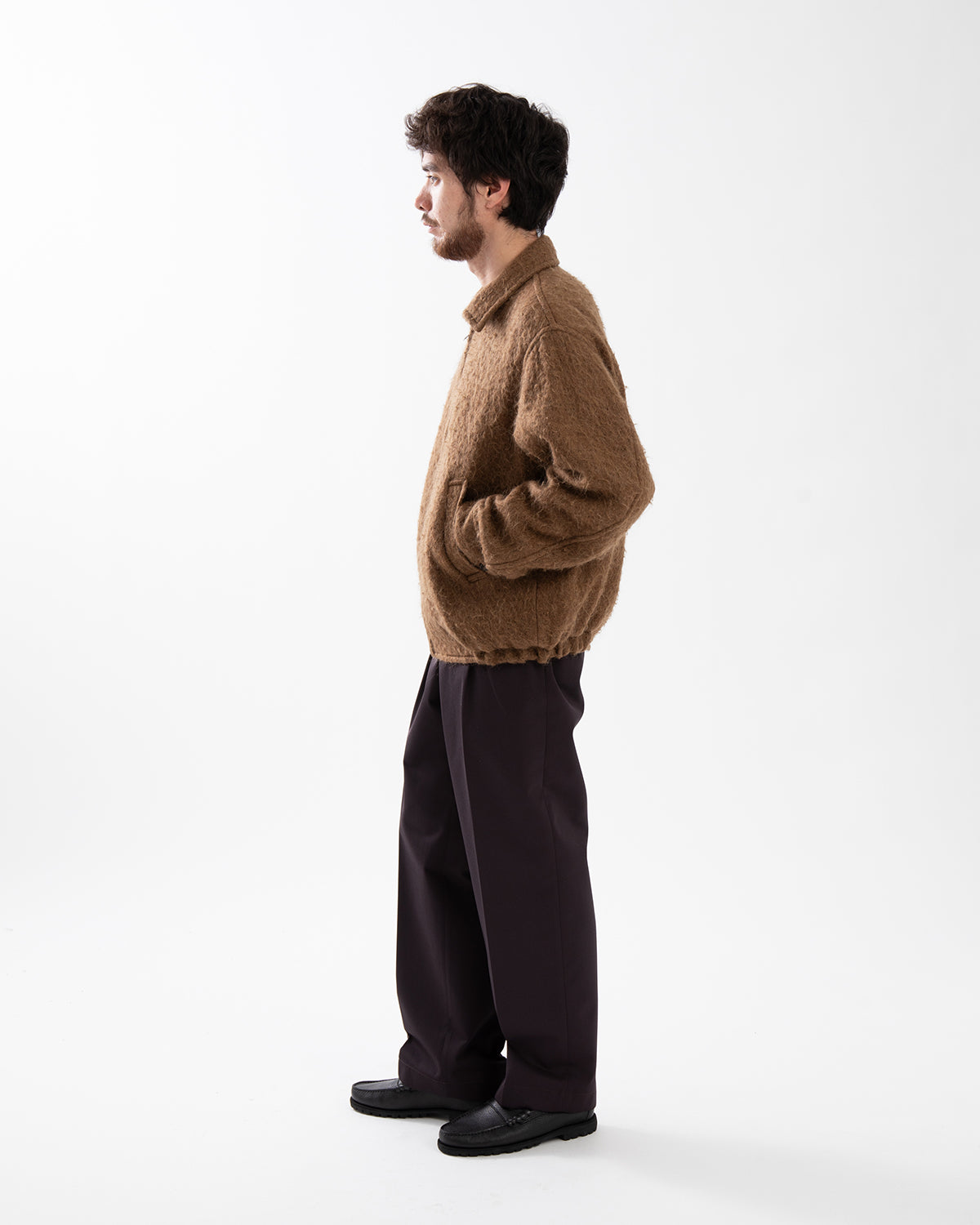 WOOL COTTON CHINO RIVIERA PANTS