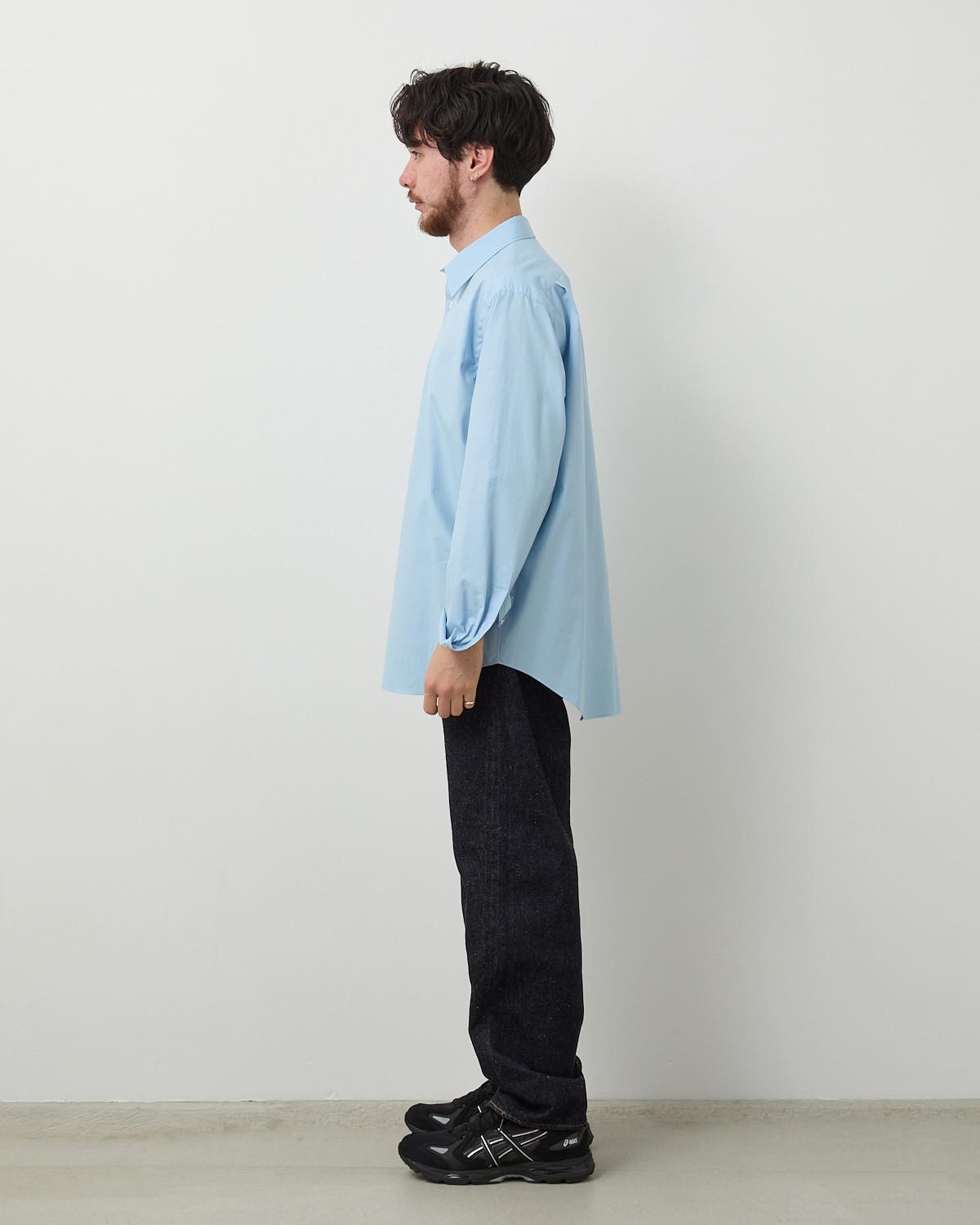5P ZIPPER FRONT DENIM PANTS