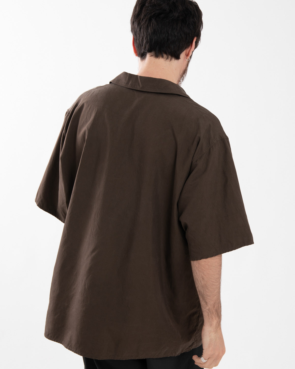 SILK PULLOVER SS SHIRT