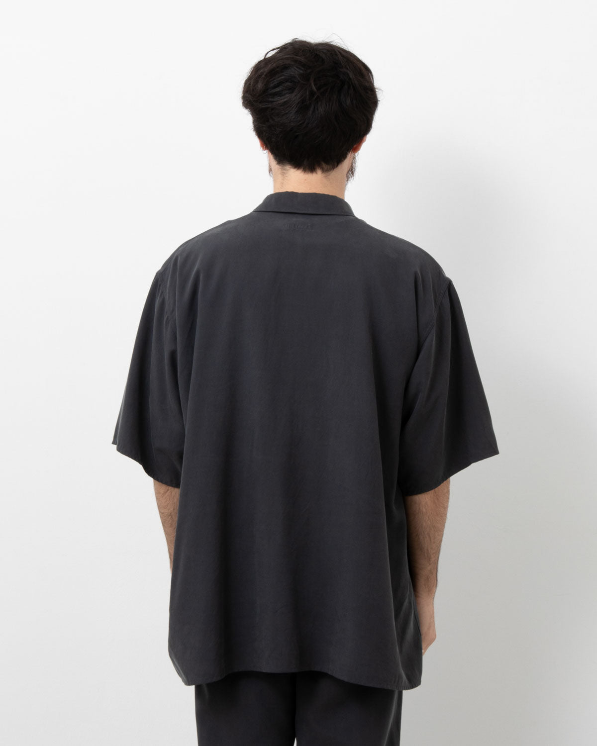 SILK PULLOVER SS SHIRT