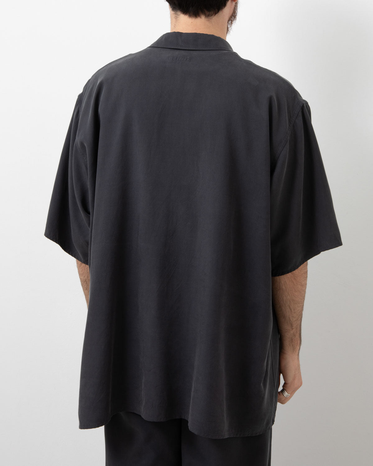 SILK PULLOVER SS SHIRT