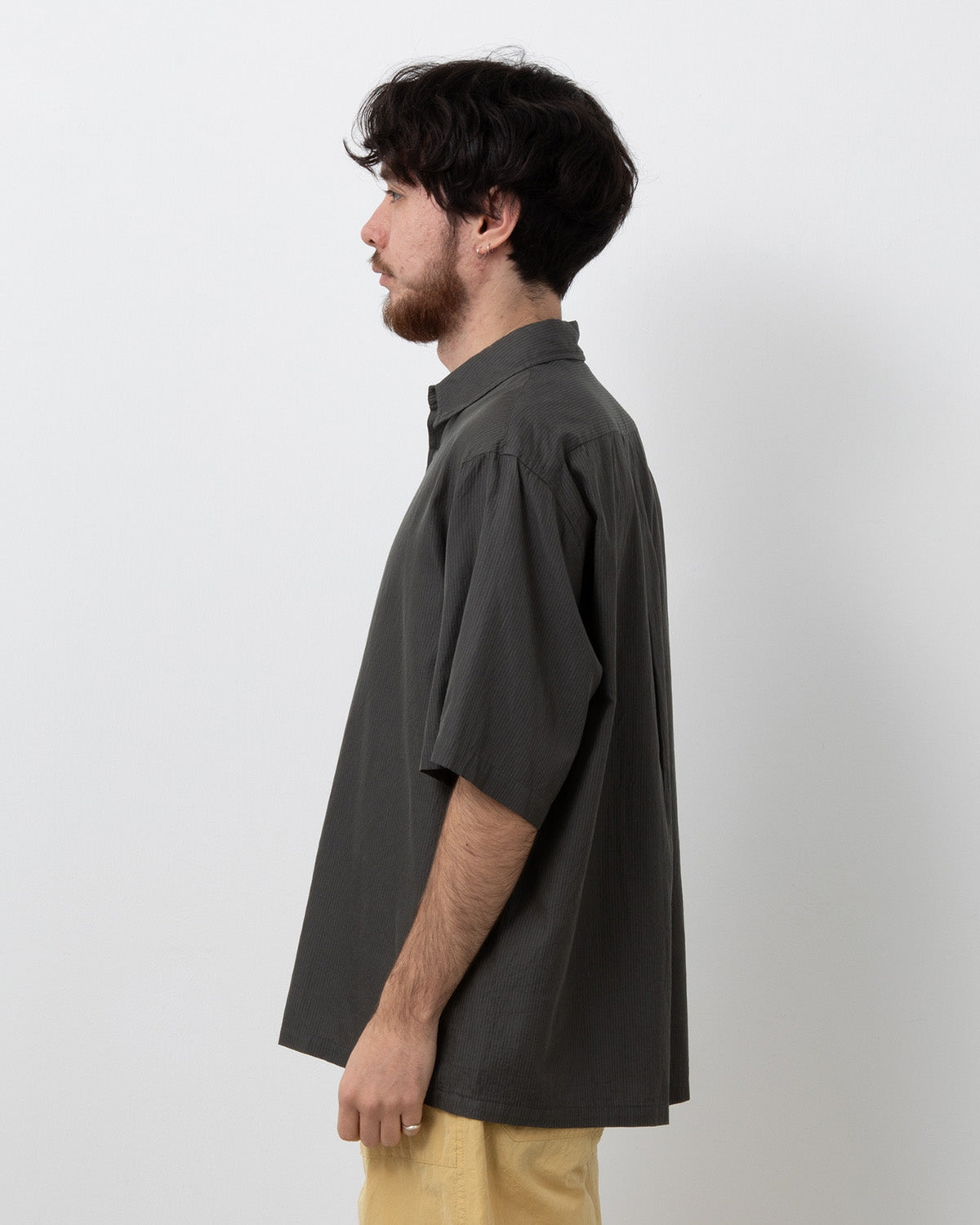 PLAIN SS SHIRT STRIPE