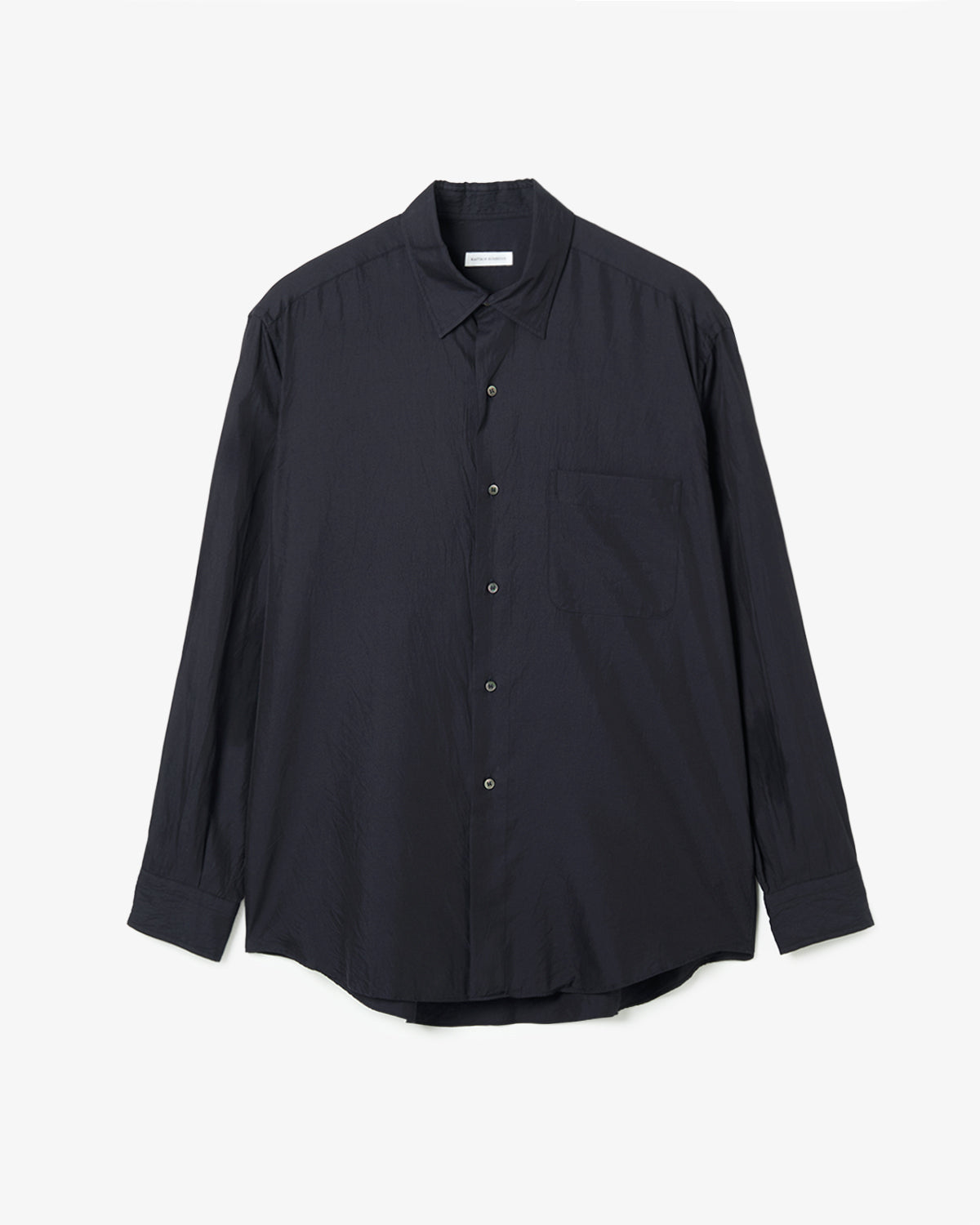 COTTON SILK REGULAR COLLAR SHIRT