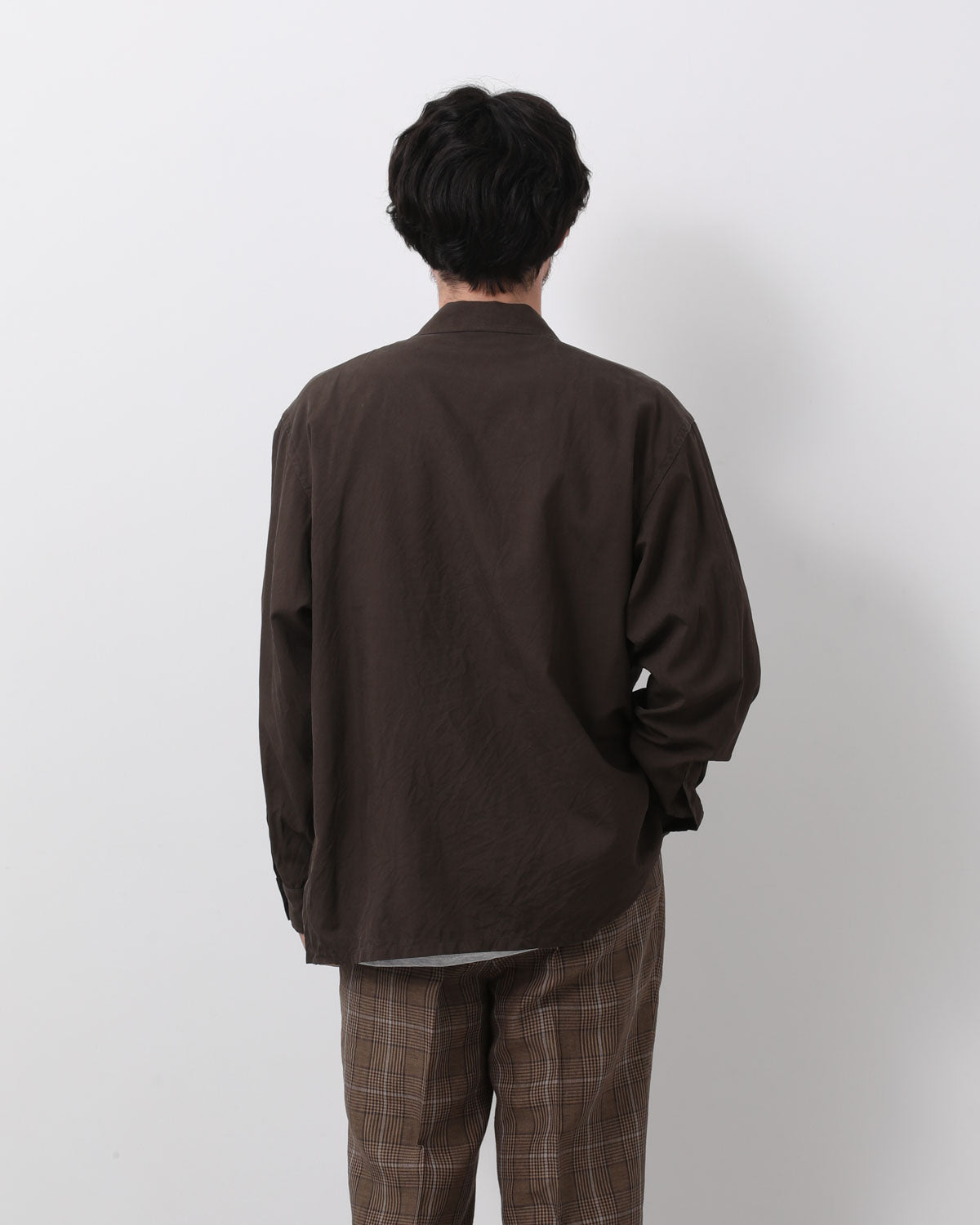 SILK MILITARY SHIRT JACKET