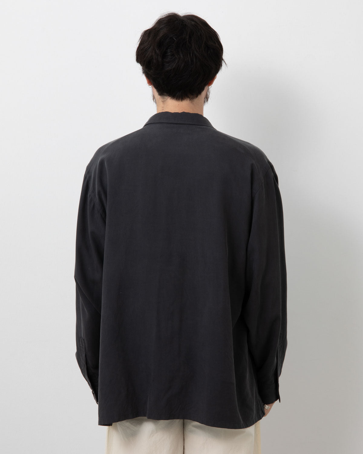 SILK MILITARY SHIRT JACKET
