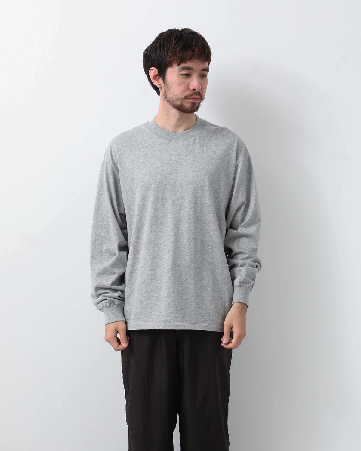 SUVIN SUPIMA TUBE L/S TEE LIGHT