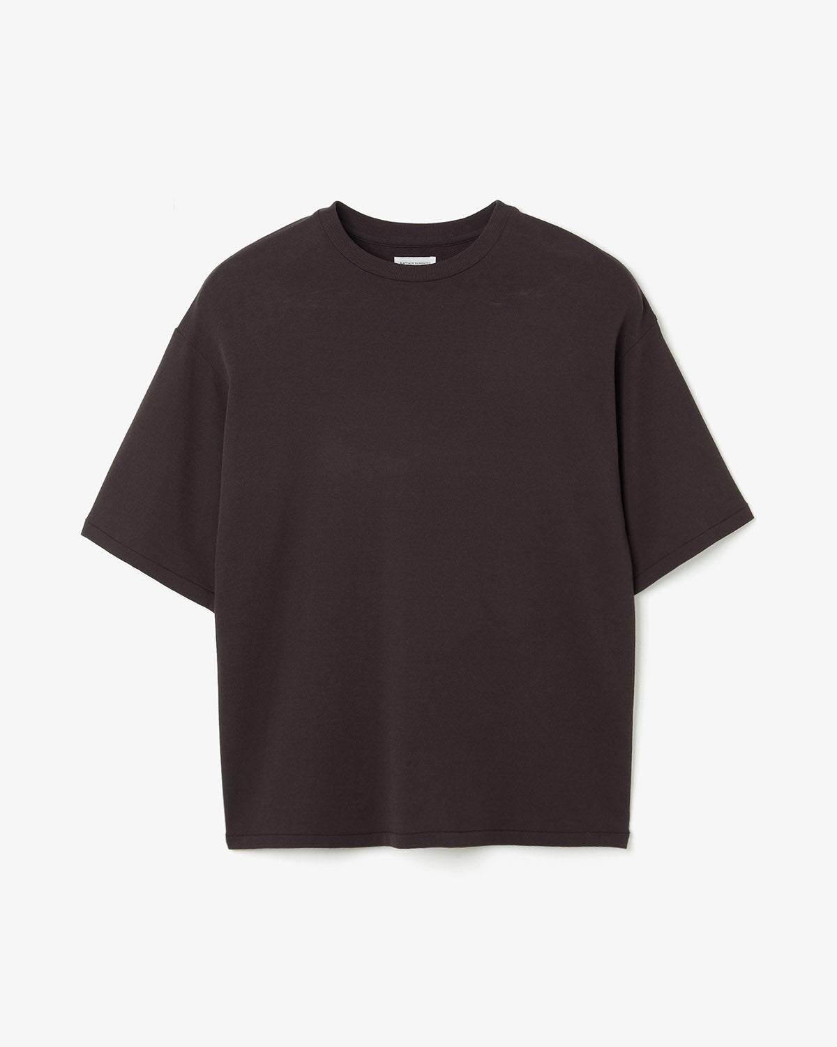 COTTON KNIT HIGH-GAUGE TEE