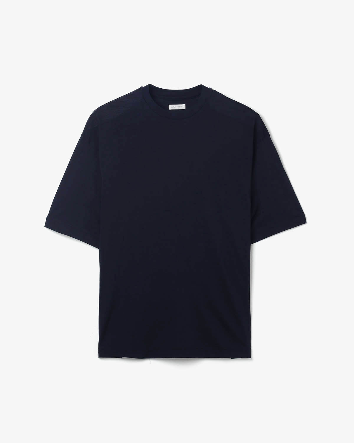 ALL SILK HALF-SLEEVE TEE
