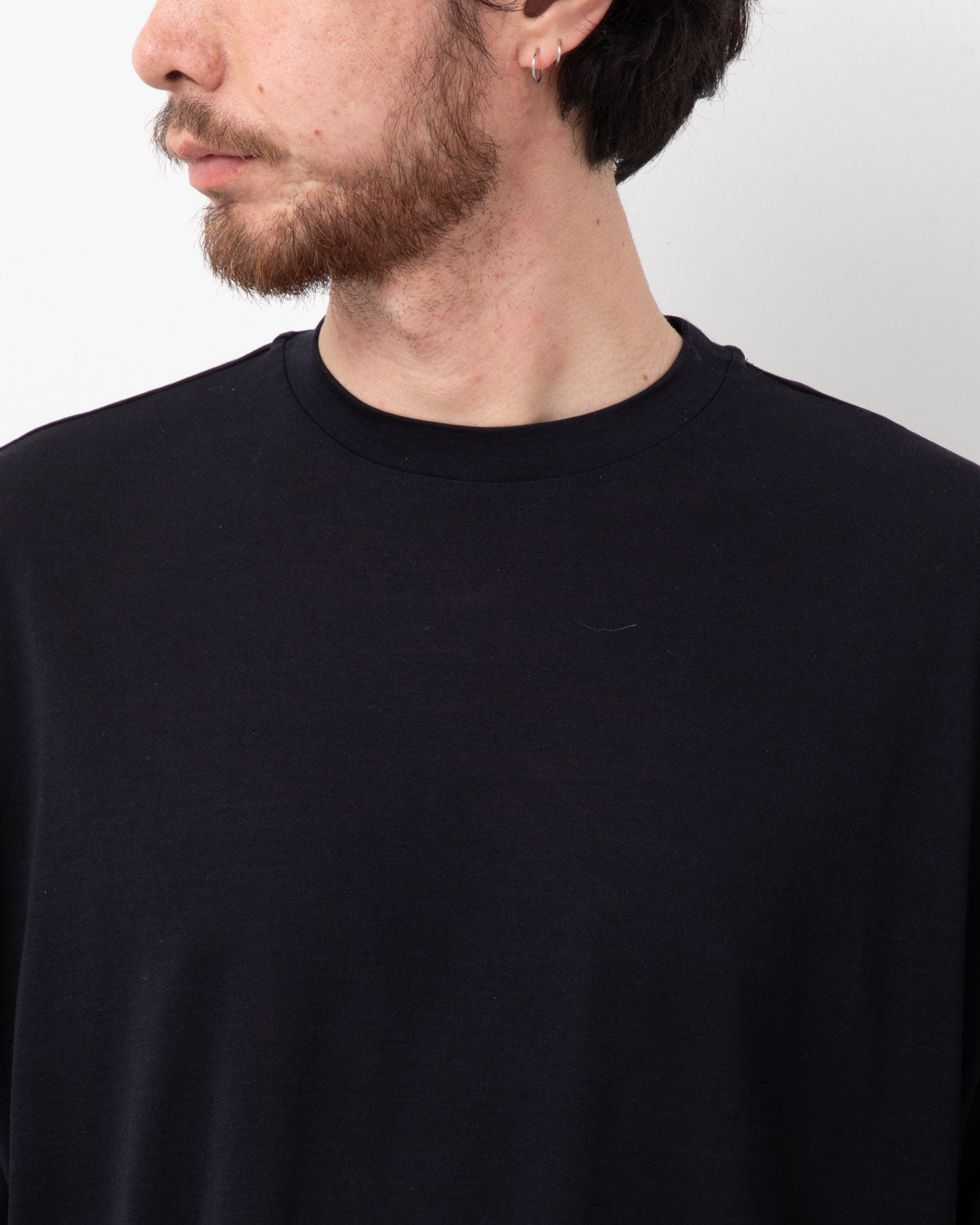 ALL SILK HALF-SLEEVE TEE
