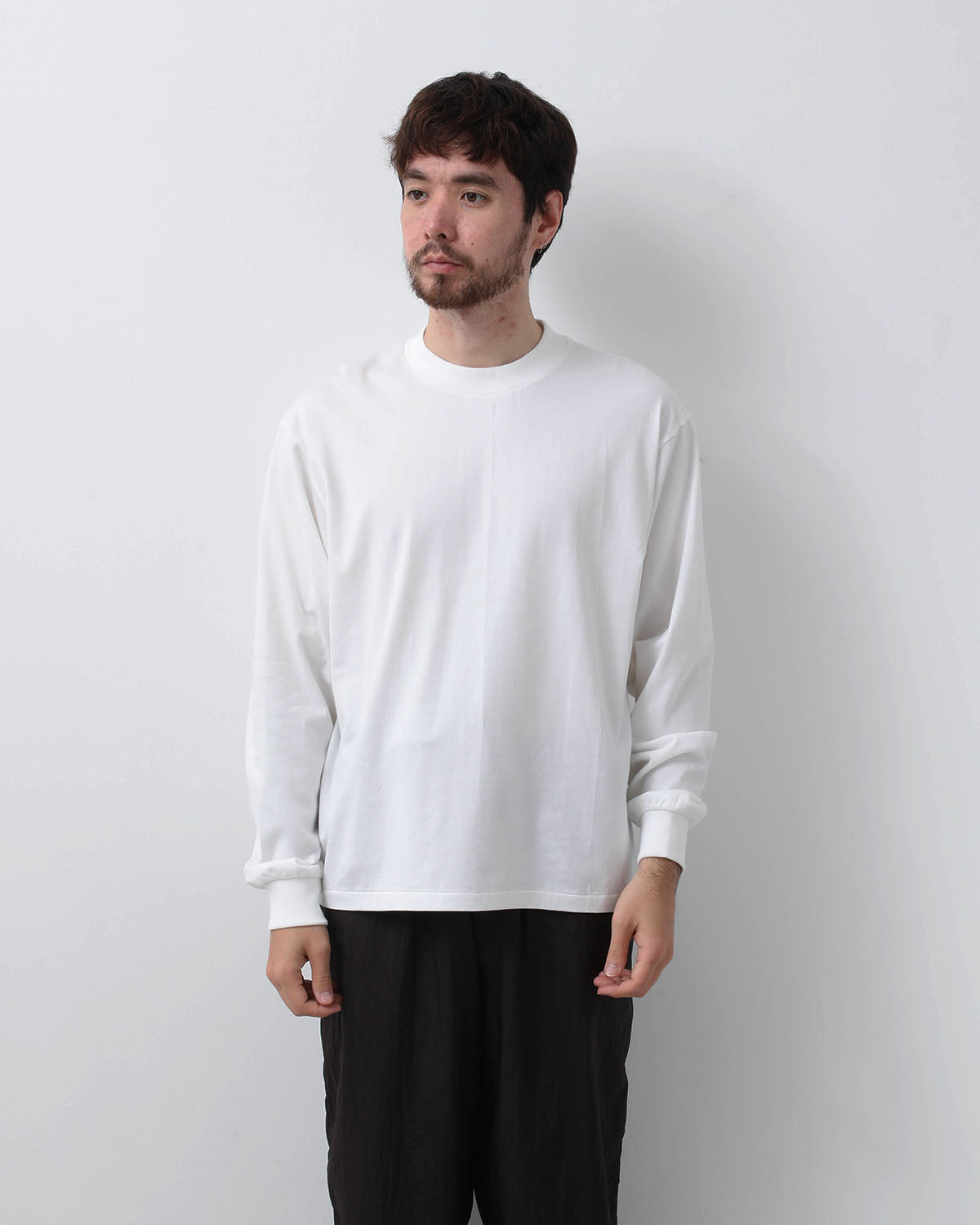 SUVIN SUPIMA TUBE L/S TEE LIGHT