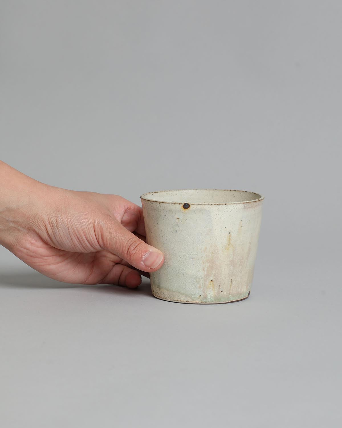 SOBA CHOKO CUP L - ASH GLAZE