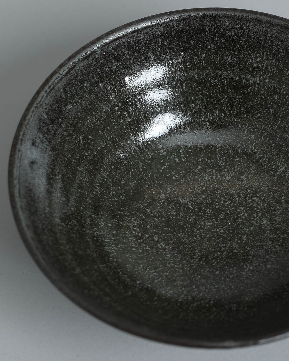 RICE BOWL M - LINE PATTERN BLUE BLACK