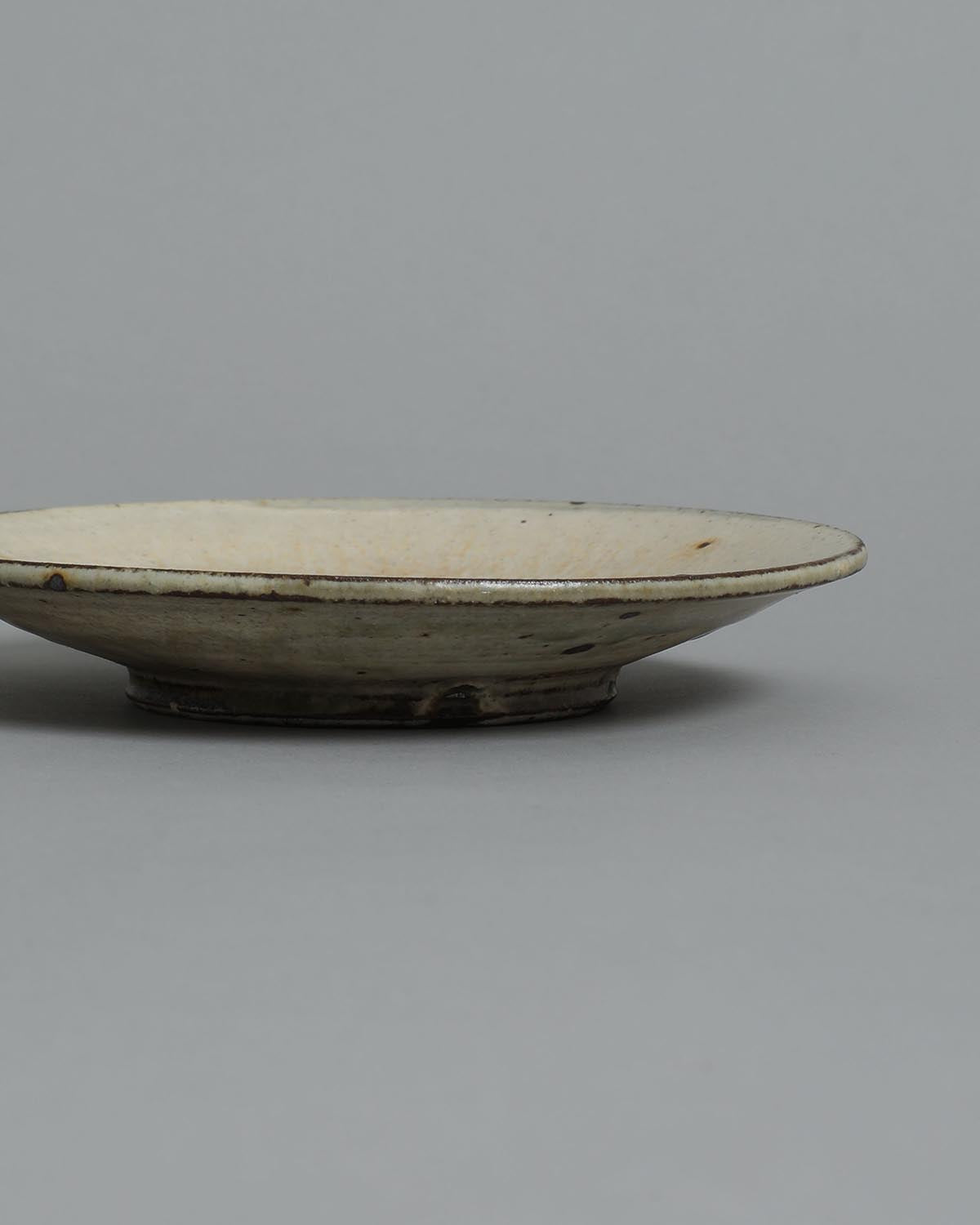 5-INCH PLATE - ASH GLAZE