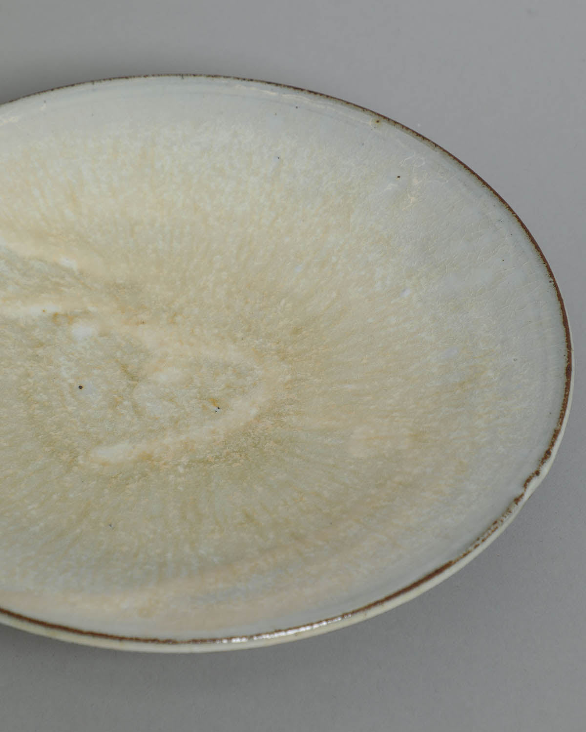 7-INCH PLATE - WHITE GLAZE