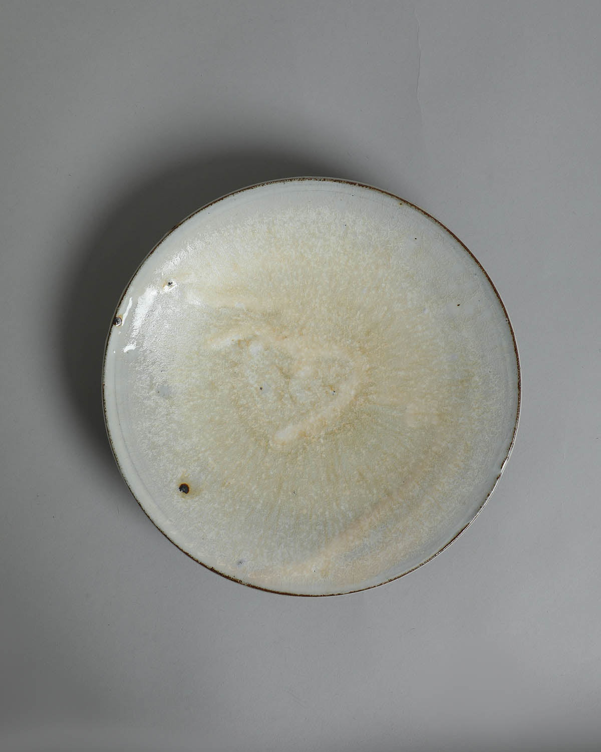 7-INCH PLATE - WHITE GLAZE