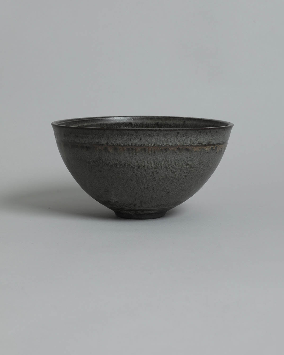 DEEP BOWL - LINE PATTERN BLUE BLACK