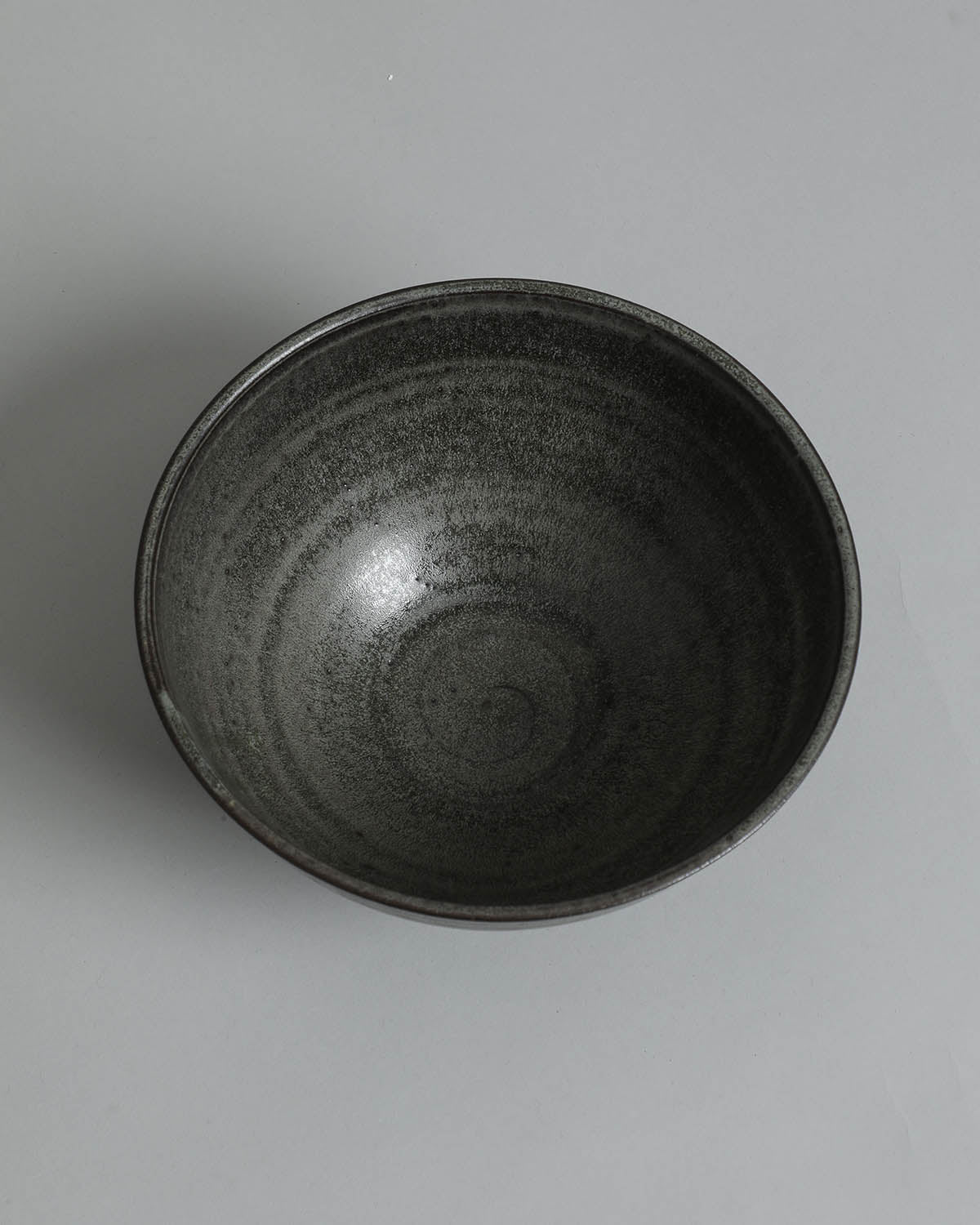 DEEP BOWL - LINE PATTERN BLUE BLACK