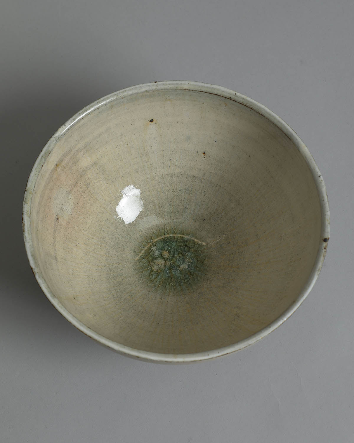 DEEP BOWL - ASH GLAZE