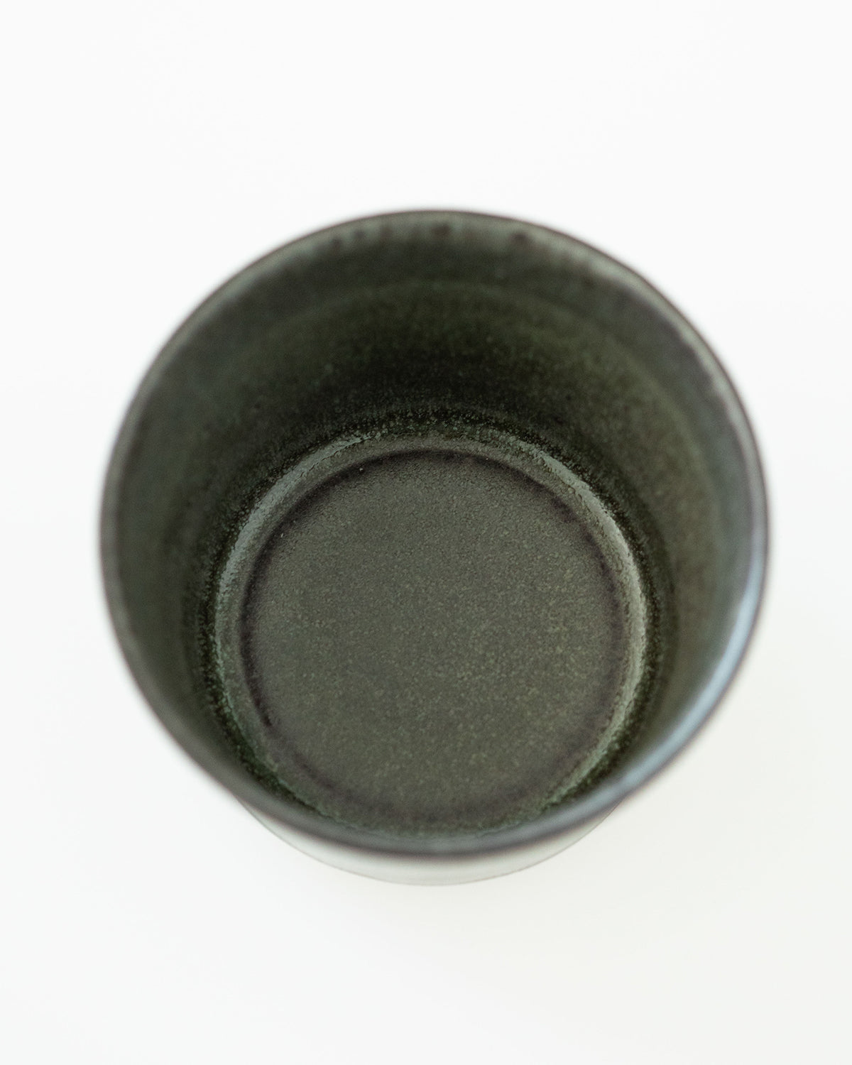 そば猪口カップ M - 線紋BLUE BLACK