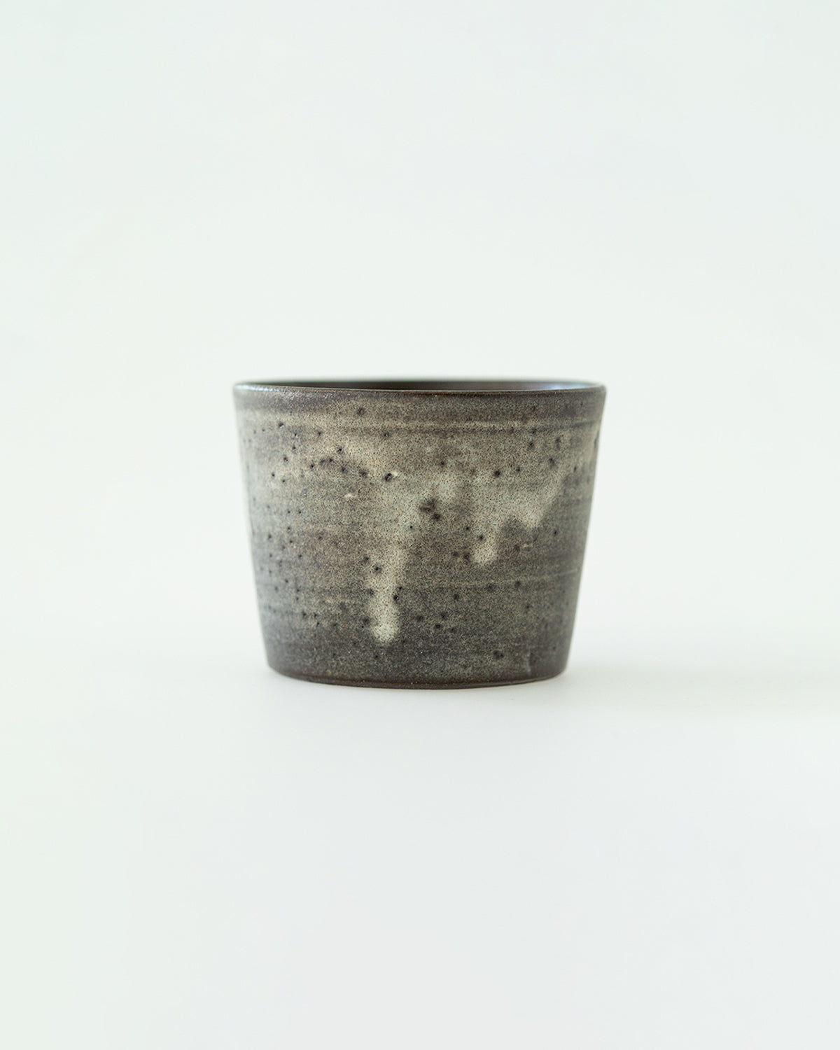 そば猪口カップ M - HAZY BLACK