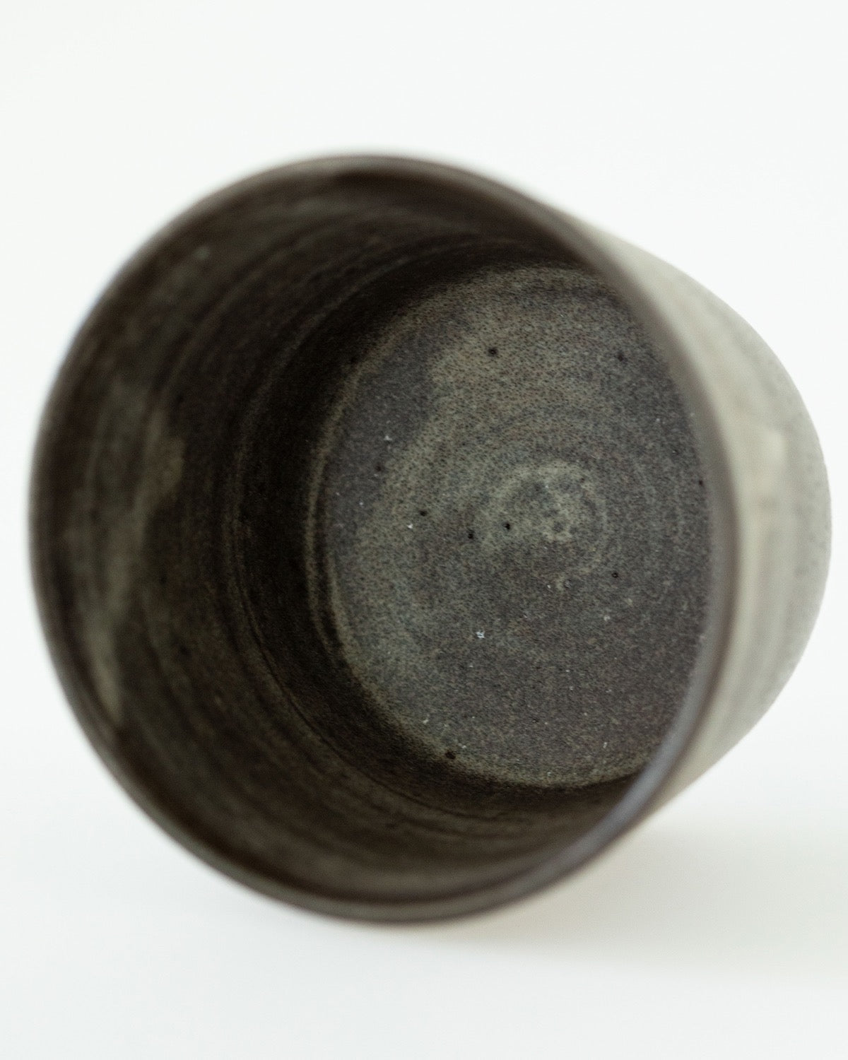 そば猪口カップ M - HAZY BLACK