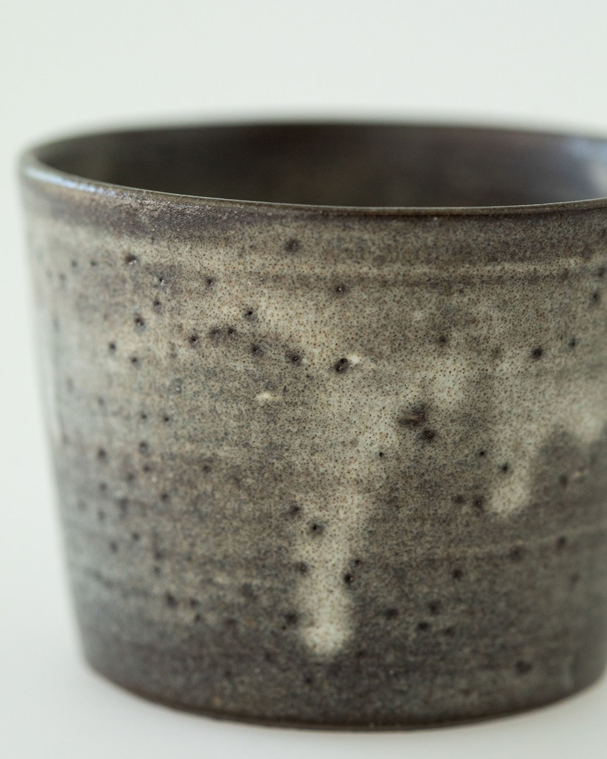 そば猪口カップ M - HAZY BLACK