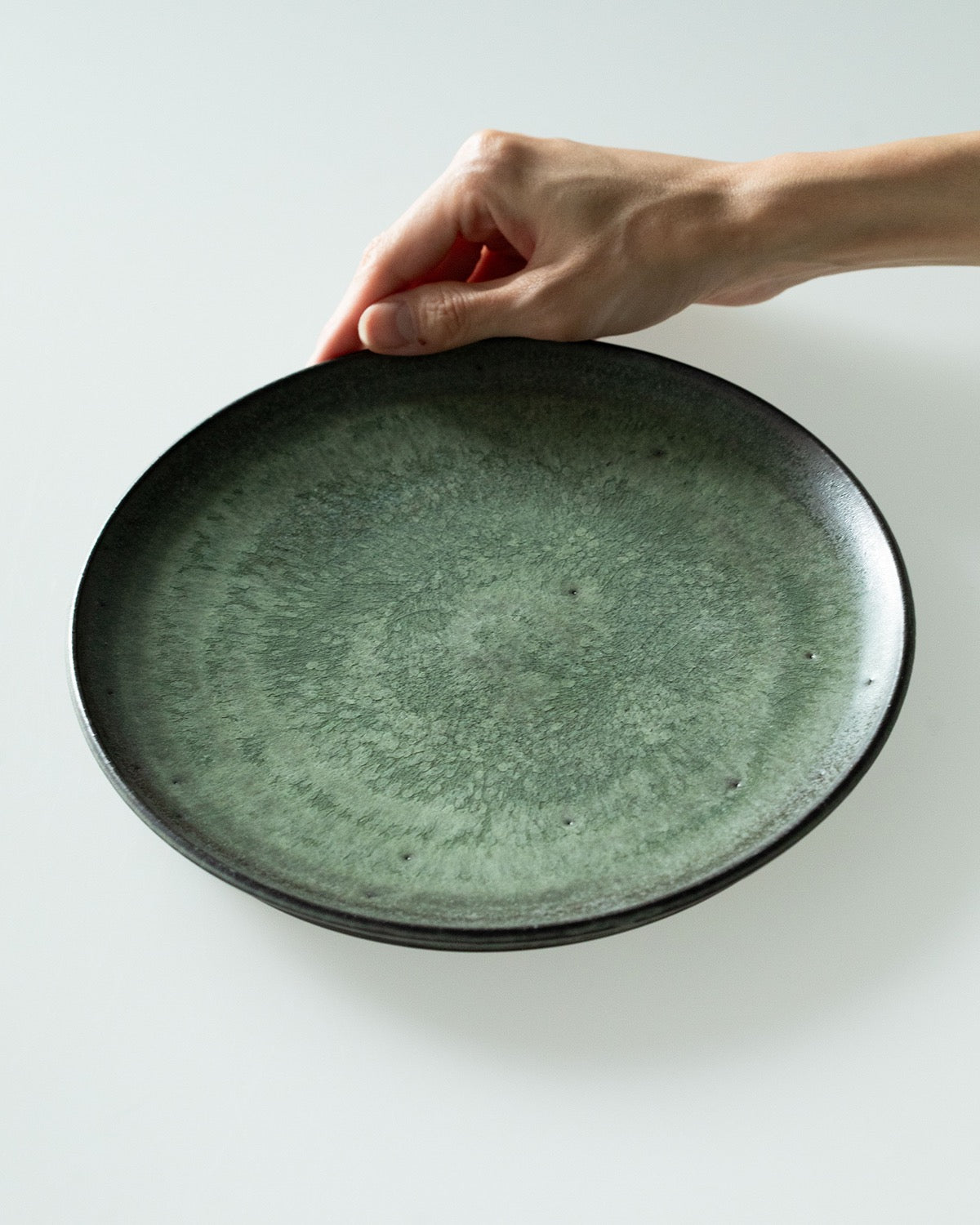 7.5-SUN PLATE - BLUE BLACK
