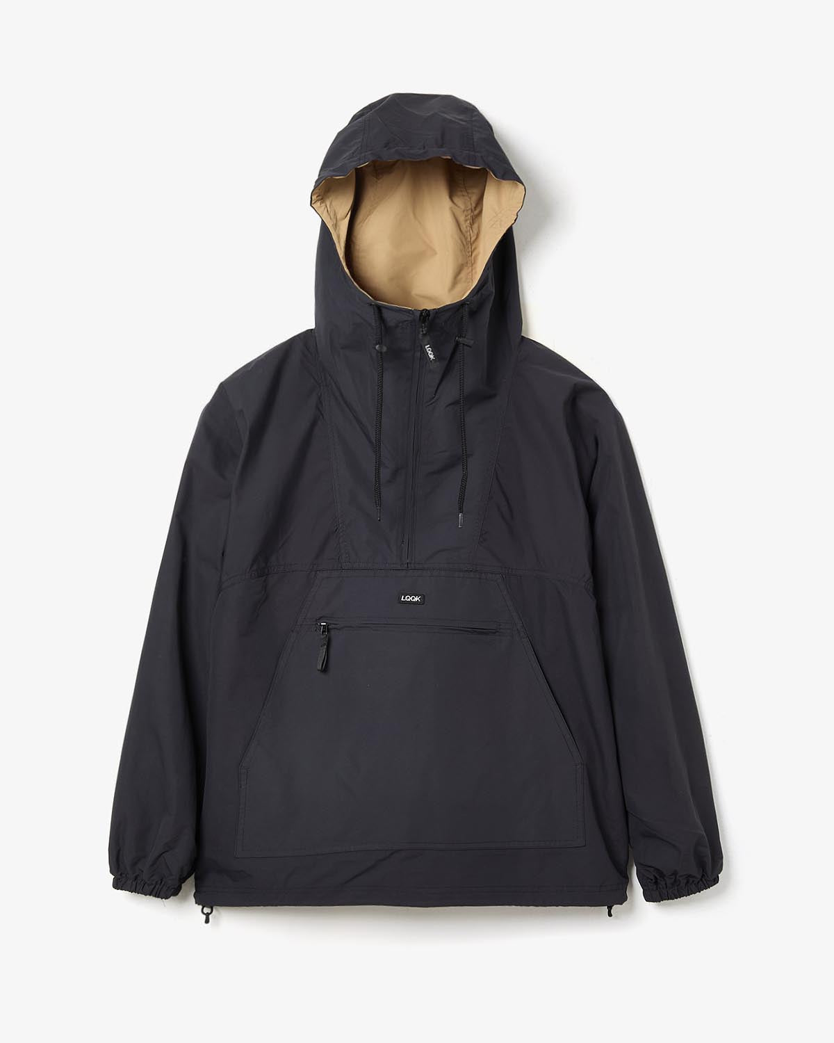 NYLON ANORAK HOODIE