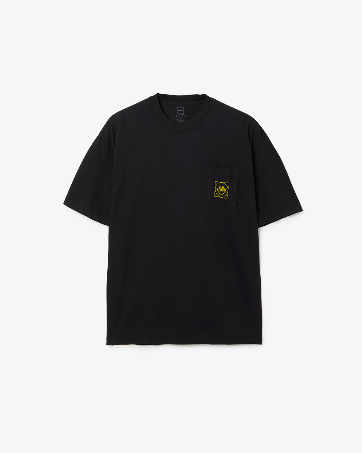 LQQK SMILEY LOGO POCKET TEE