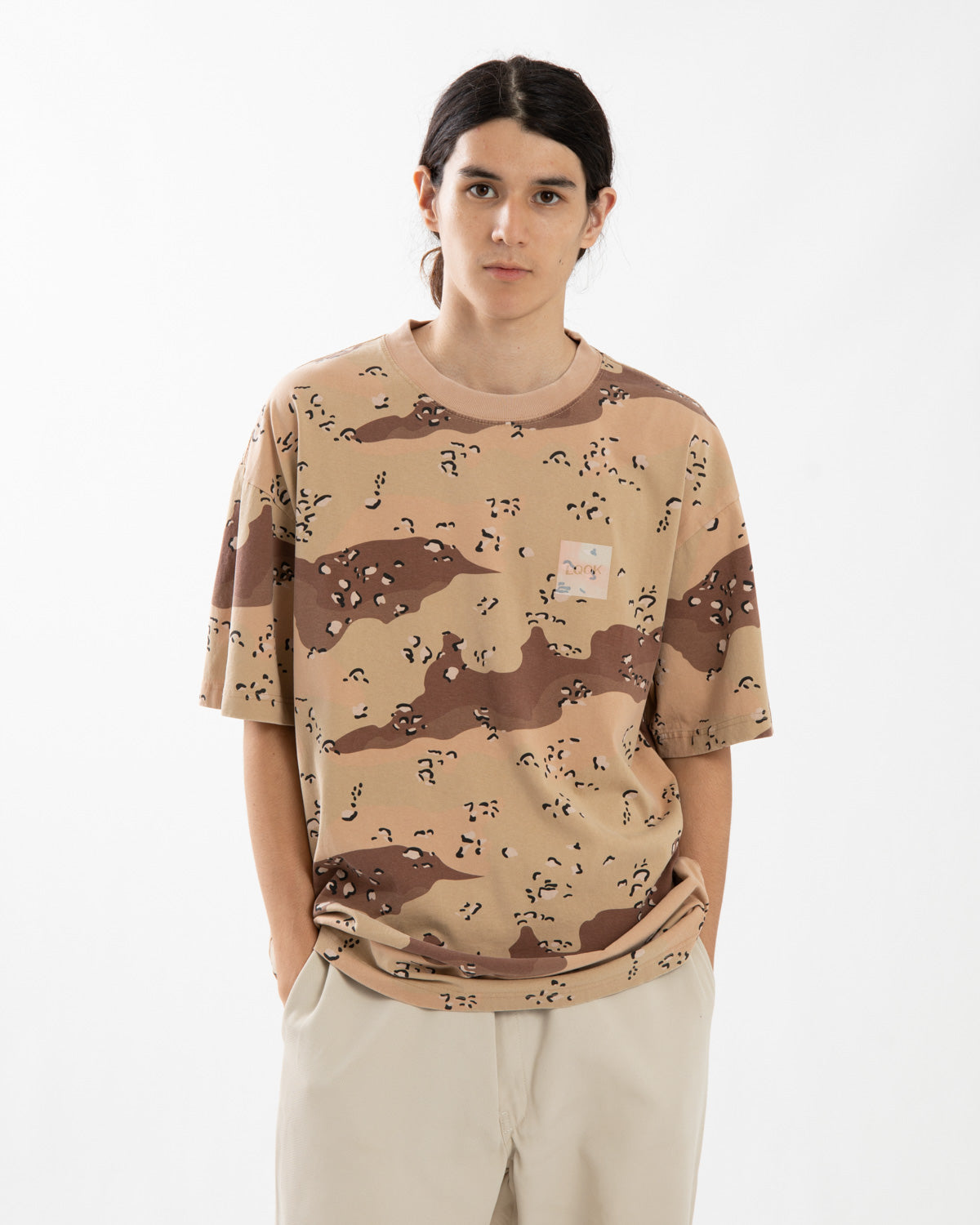 CAMO BOX LOGO TEE
