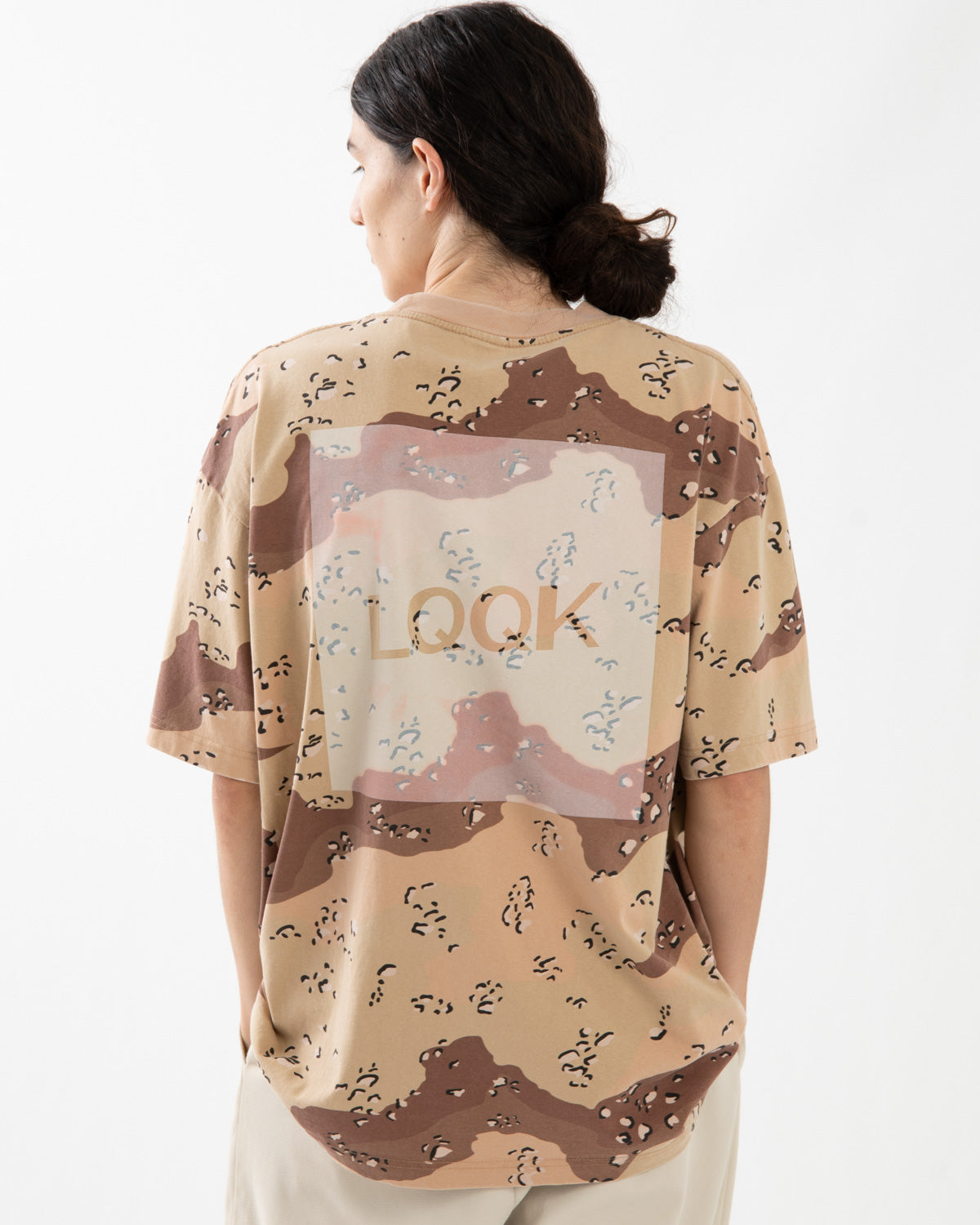 CAMO BOX LOGO TEE