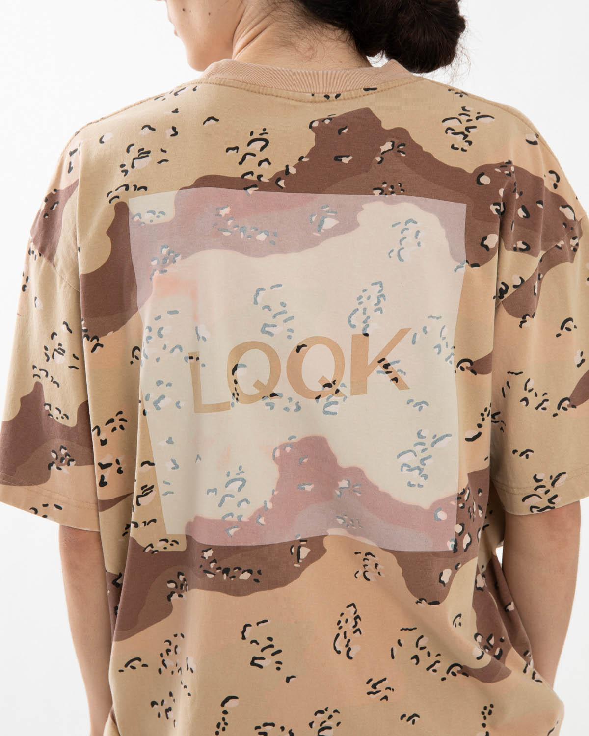 CAMO BOX LOGO TEE