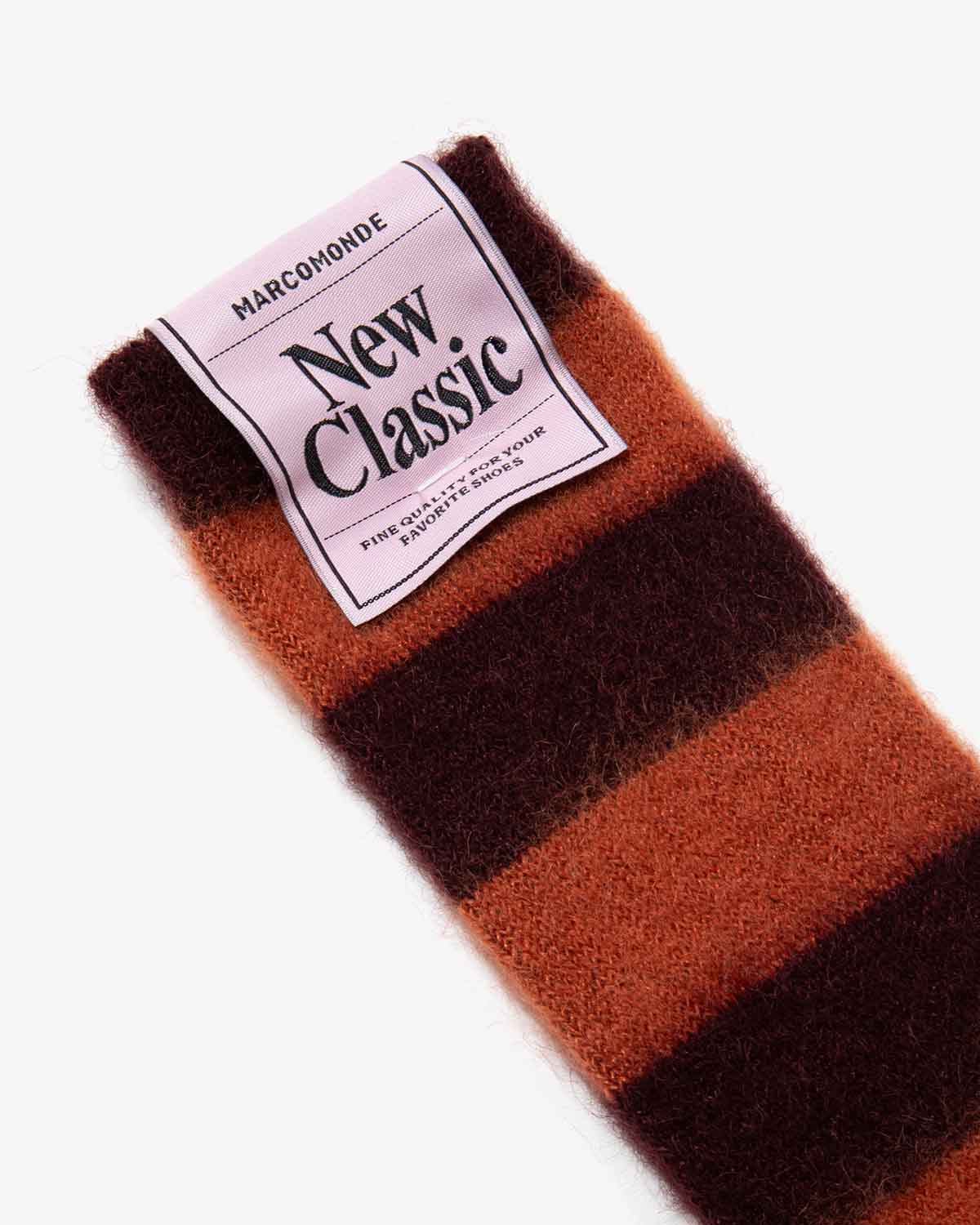 MOHAIR BORDER SOCKS
