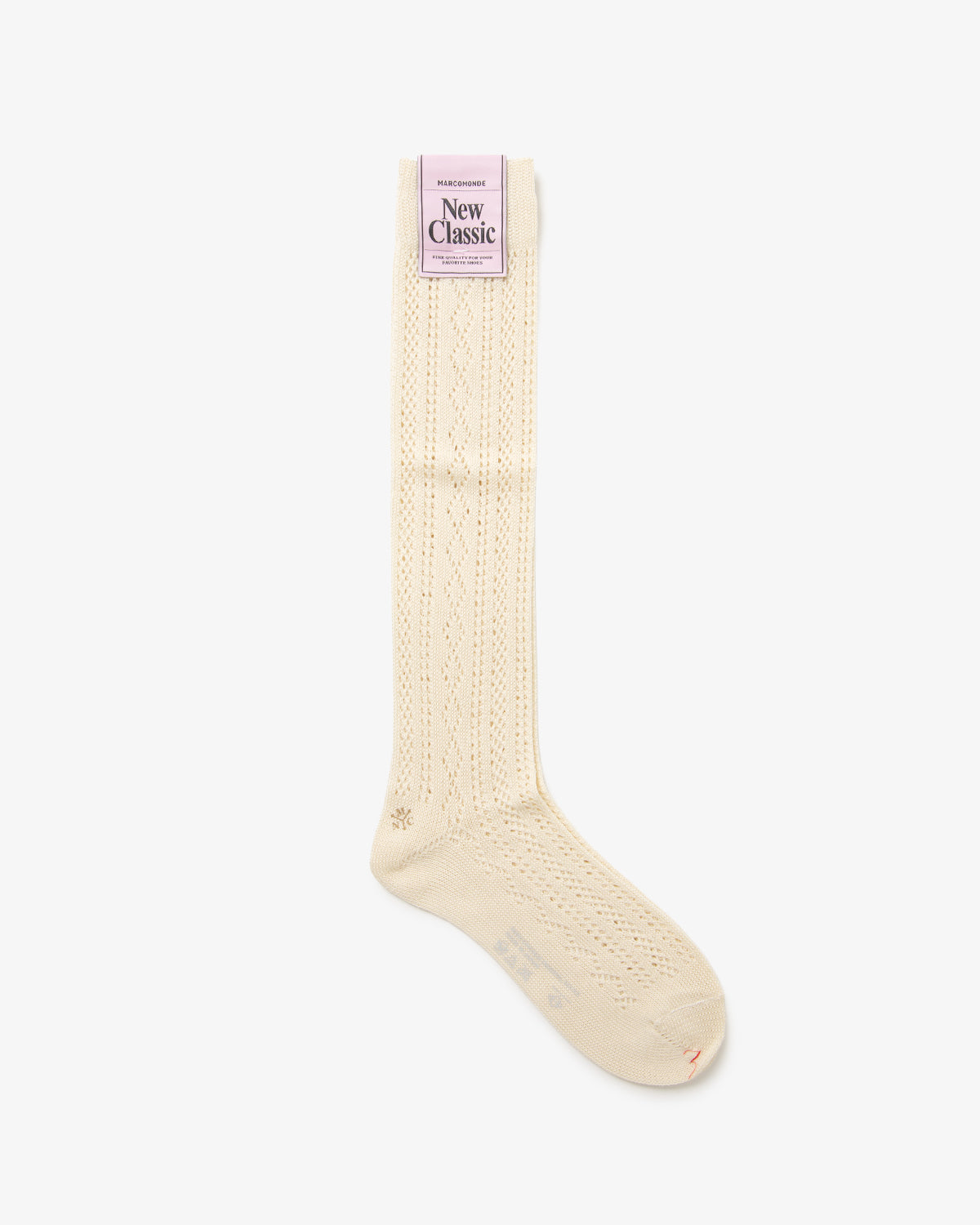 EYELET HIGH SOCKS 38