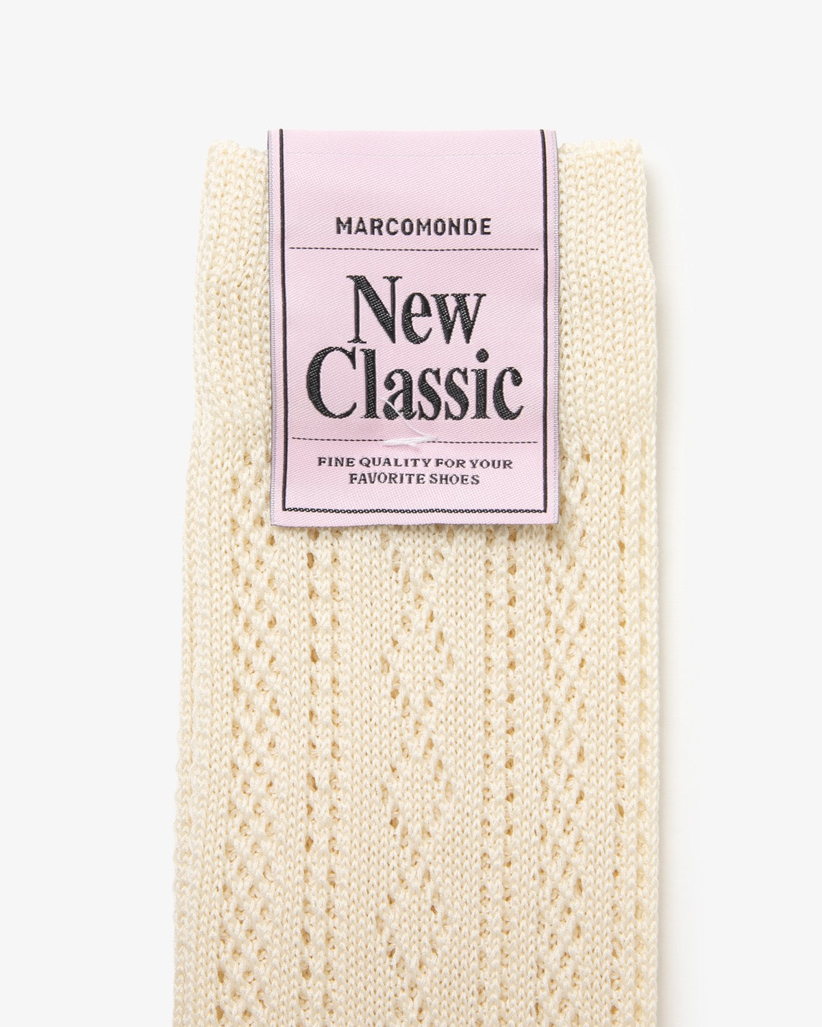 EYELET HIGH SOCKS 38