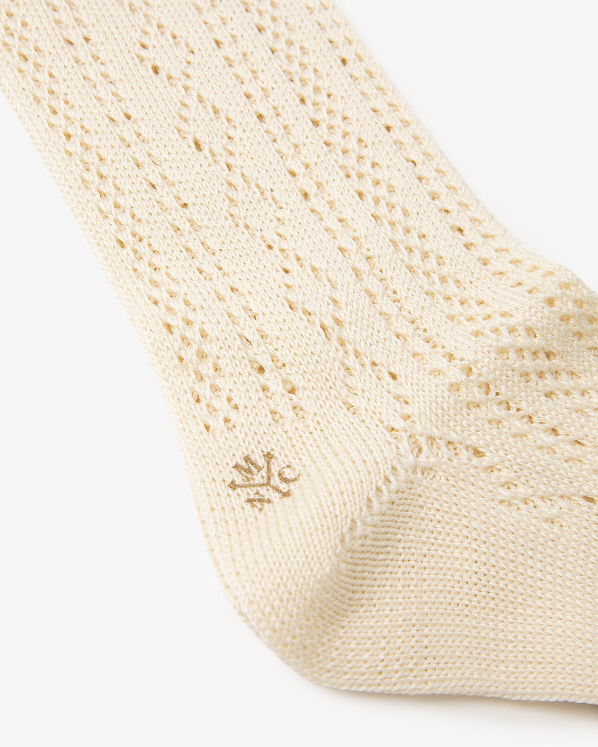 EYELET HIGH SOCKS 38